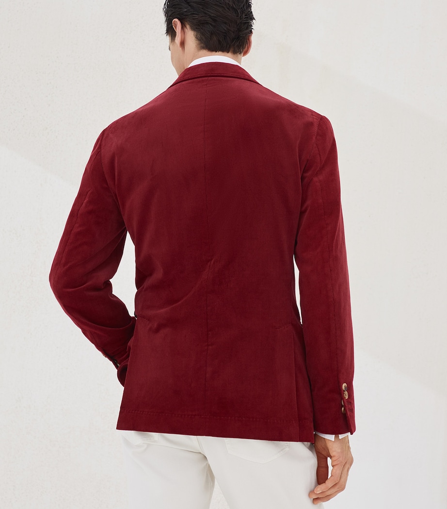 Sea Island Cotton-Corduroy Deconstructed Blazer C4506 Image 3