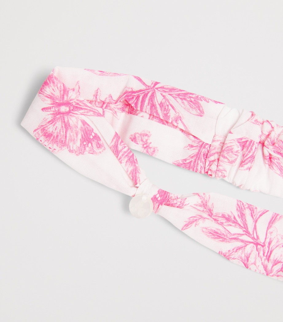 Tartine et Chocolat Printed Headband Hibiscus Image 2