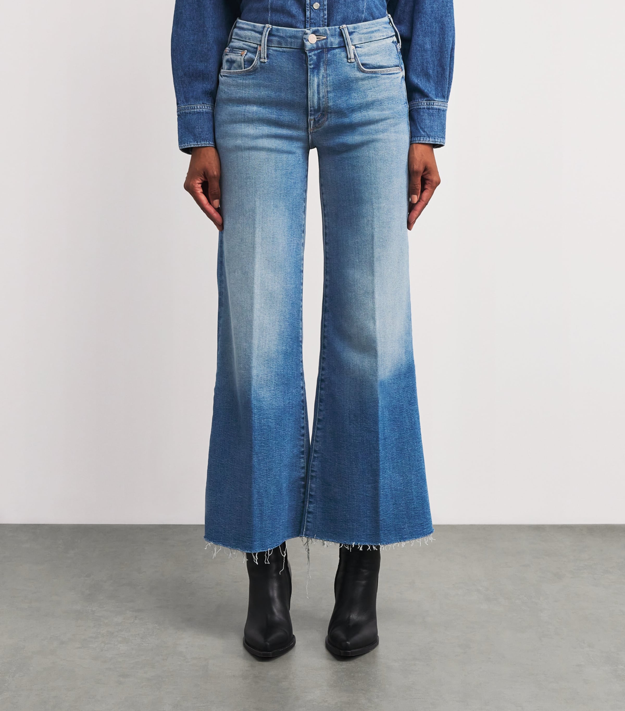 The Roller Fray Wide-Leg Jeans FAN FAVORITE Image 3