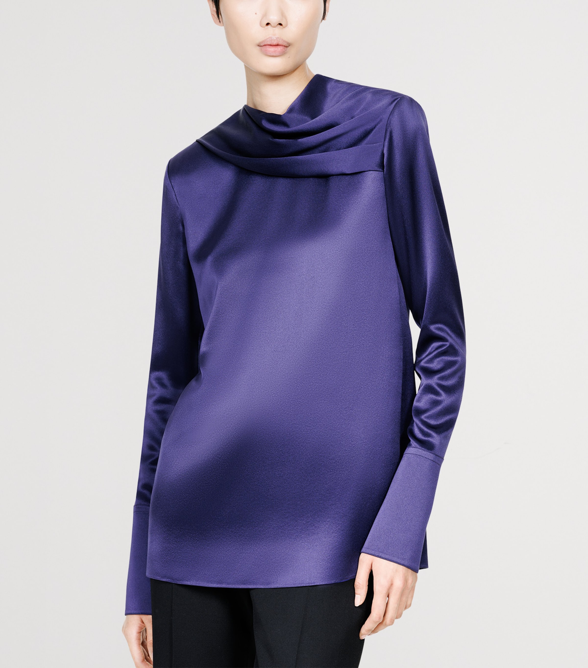 TOM FORD Womens Silk Georgette Blouse Uaw Image 3