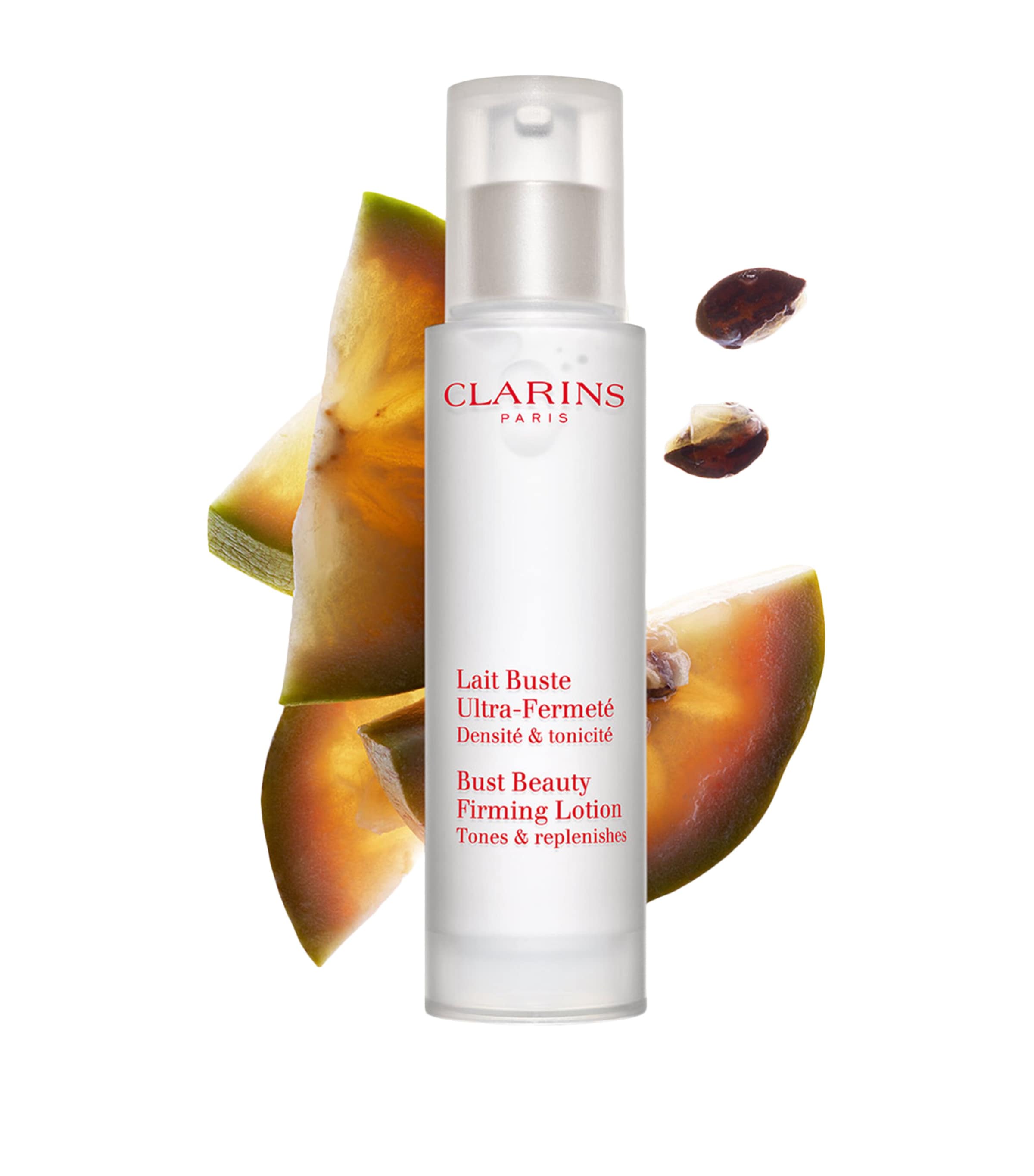 Clarins Bust Beauty Firming Lotion (50ml) Beige Image 2