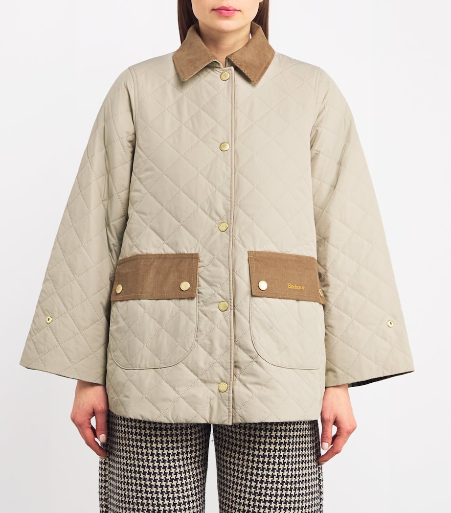 Quilted Corinne Jacket LIGHT SAND/ANCIENT Image 3