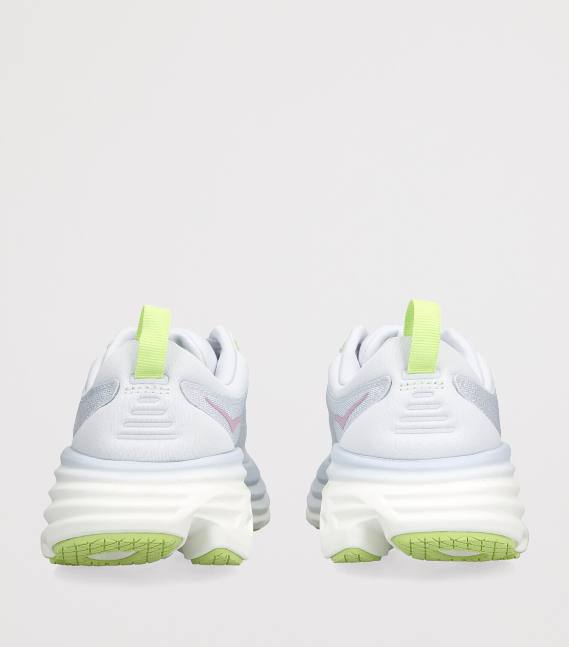 Hoka Bondi 8 Running Trainers White/comb Image 2