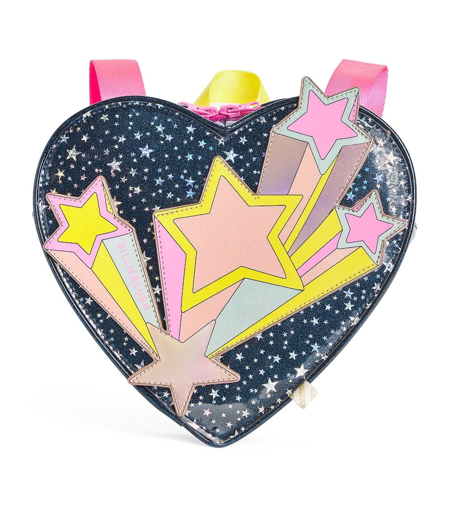 Heart-Shaped Shooting Star Backpack NAVY Image 1