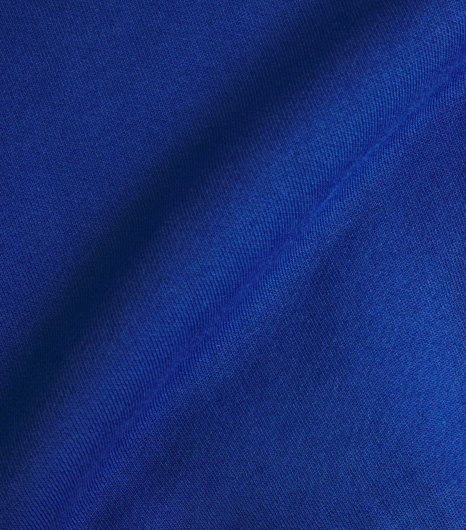 Skims Womens Cotton Fleece Oversized Sweatshirt Cobalt Image 6