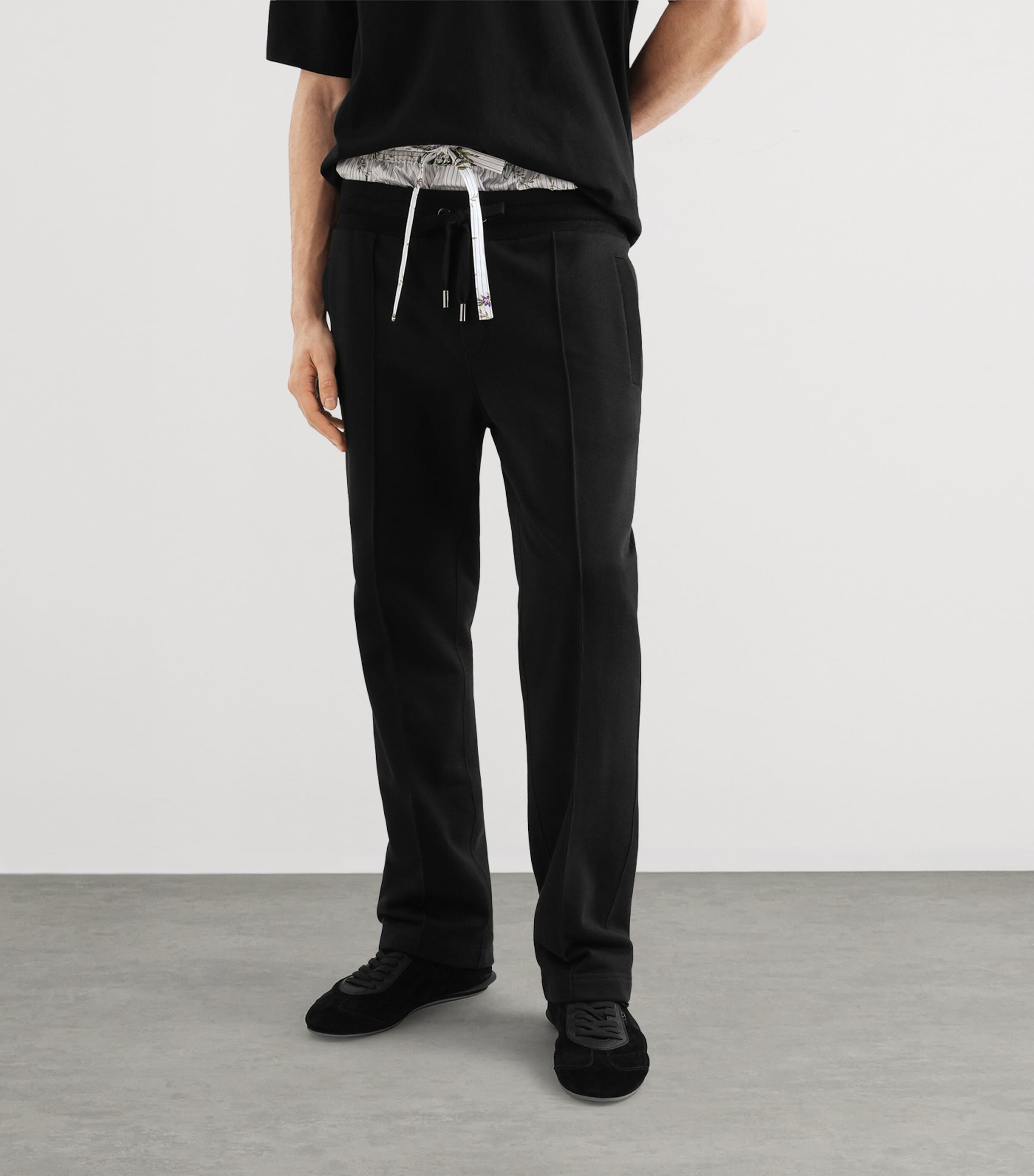 Dolce&Gabbana Mens Straight Sweatpants Black Image 4