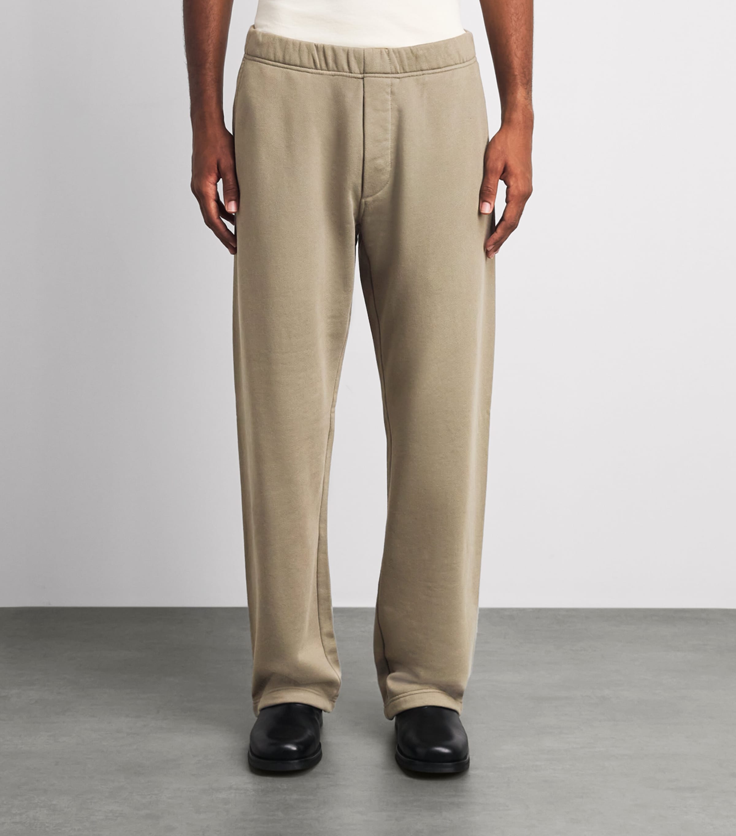 C.P. Company Mens Cotton Diagonal Raised Fleece Sweatpants Image 4