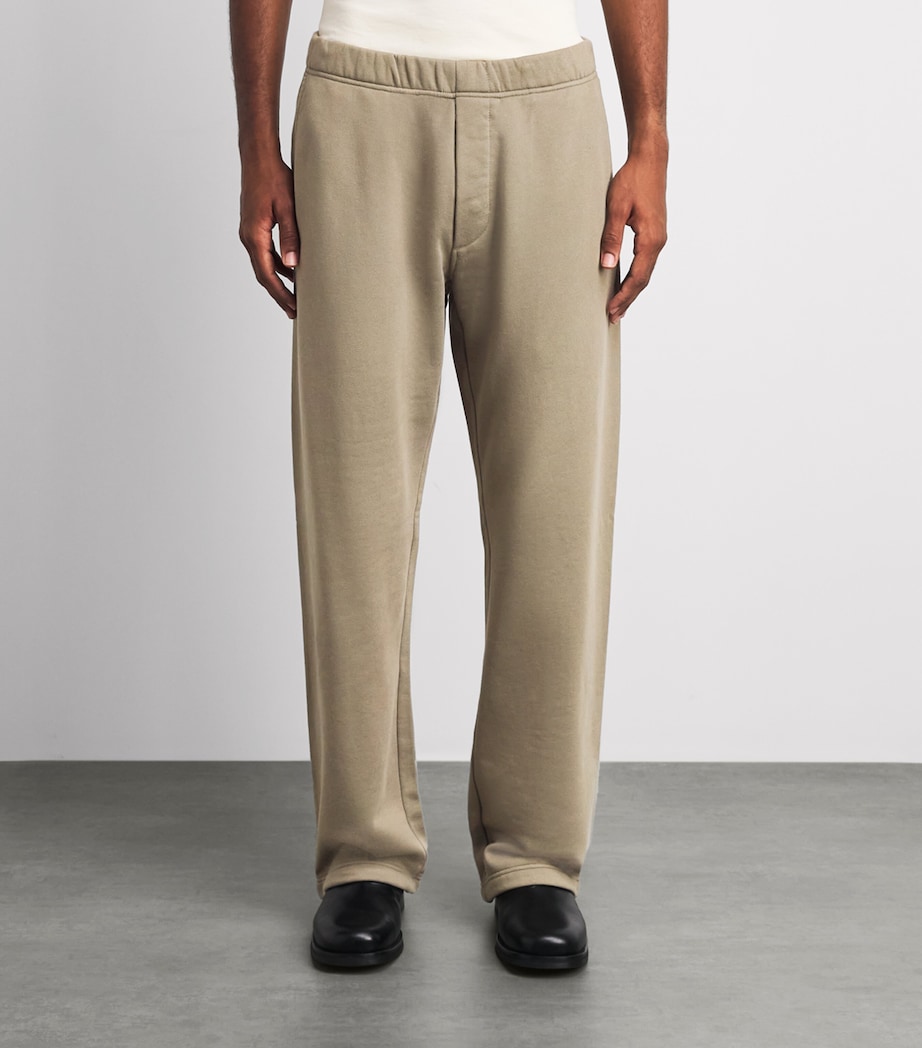 C.P. Company Mens Cotton Diagonal Raised Fleece Sweatpants Image 4