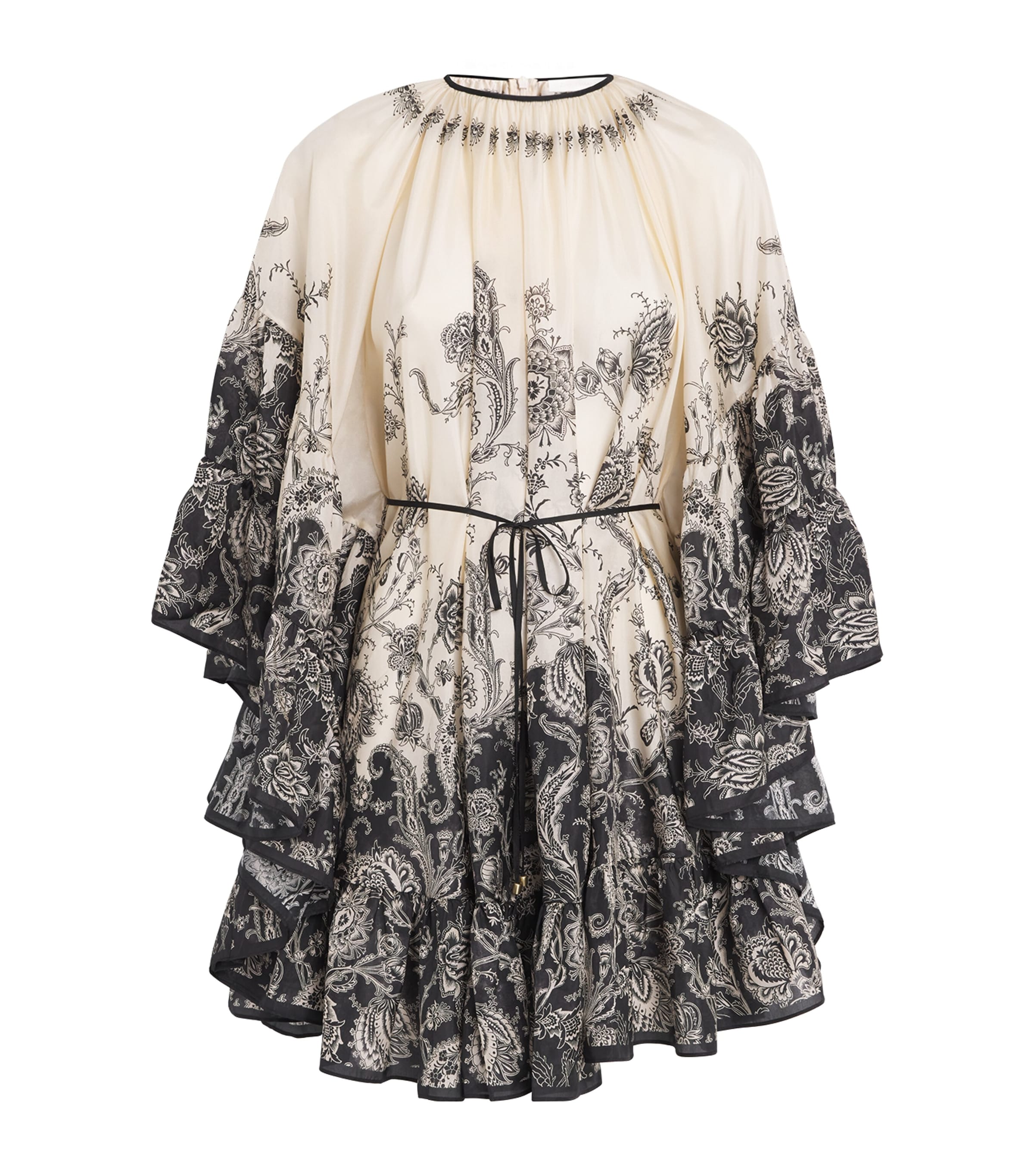 Zimmermann Silk Floral Rhiannon Mini Dress | Holiday Shop | Womens | Summer dresses | Women Clothing | Dresses | Mini Dresses | Swimwear & Beachwear | Beach Dresses | Designers | Zimmermann | Co-ords