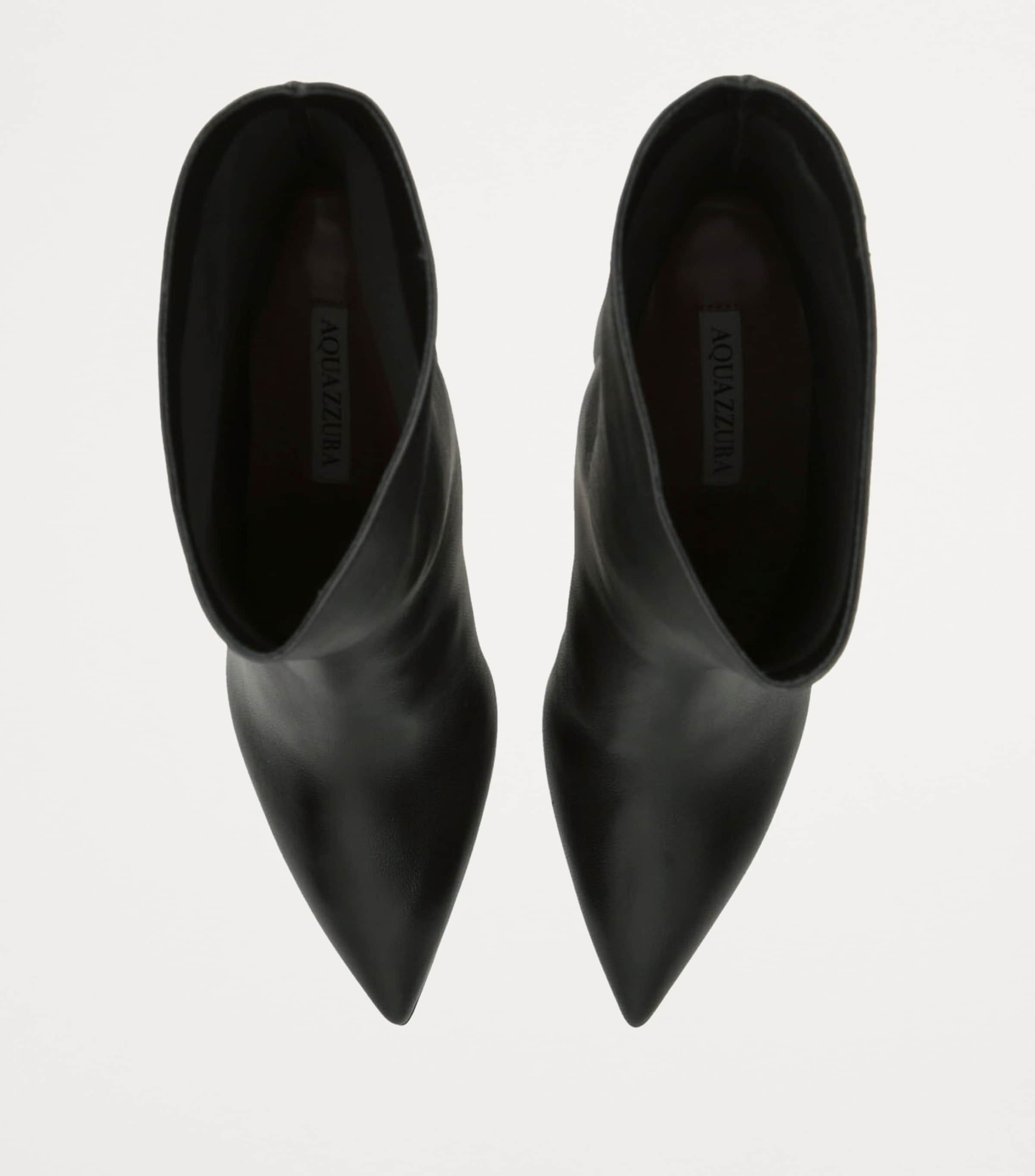 Leather Matignon Boots 75 BLACK Image 4