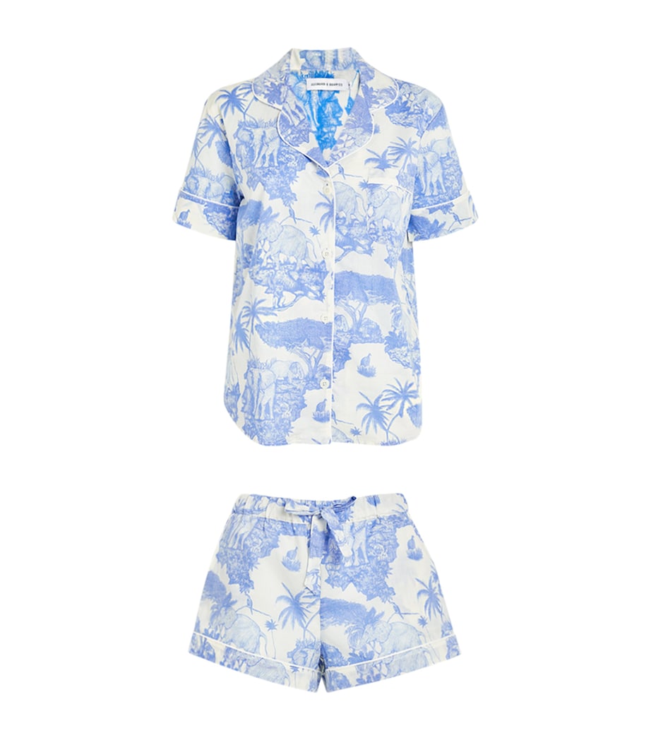 Short Pyjama Set BLUE Image 1
