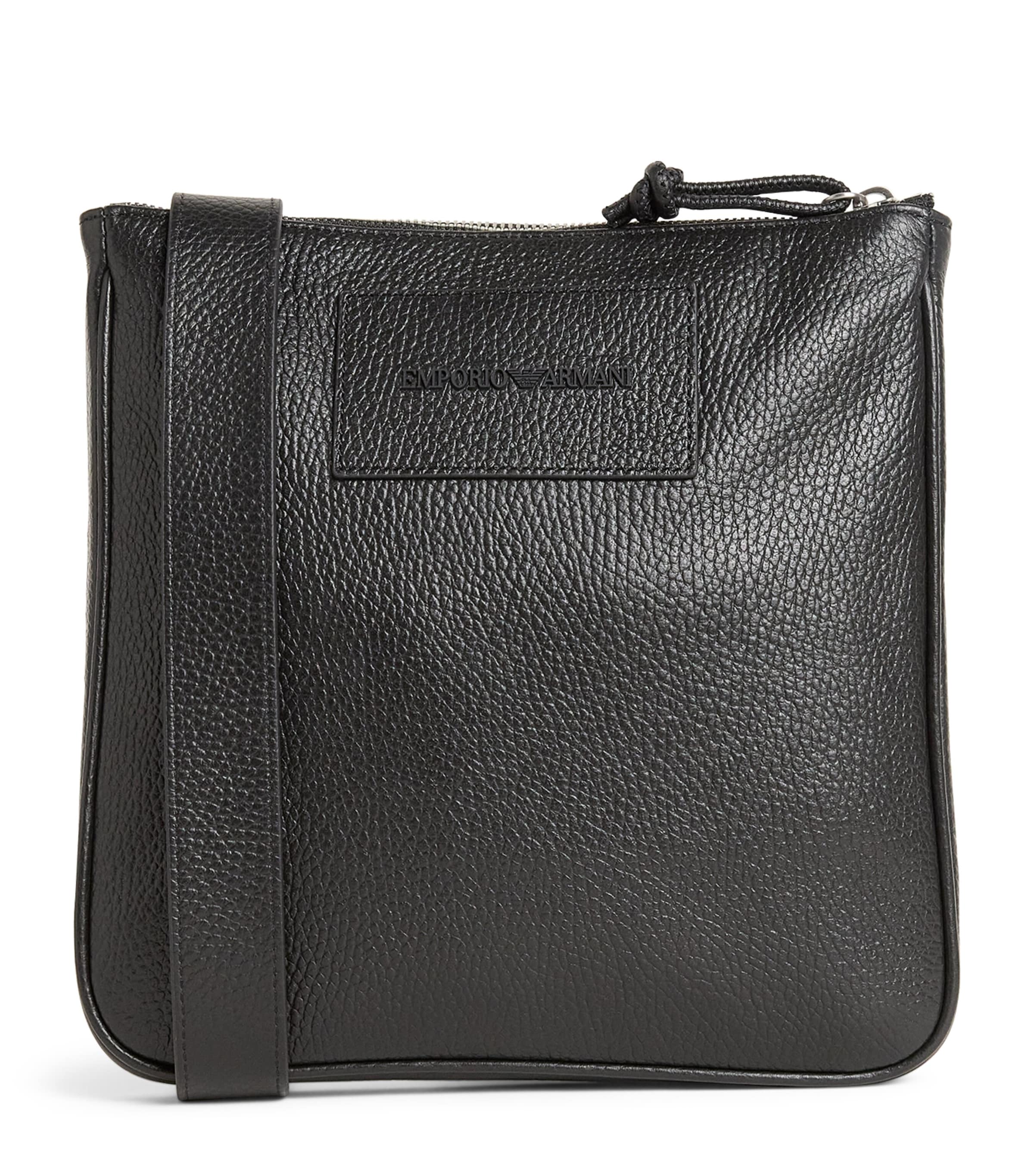Emporio Armani Leather Cross-Body Bag Image 1