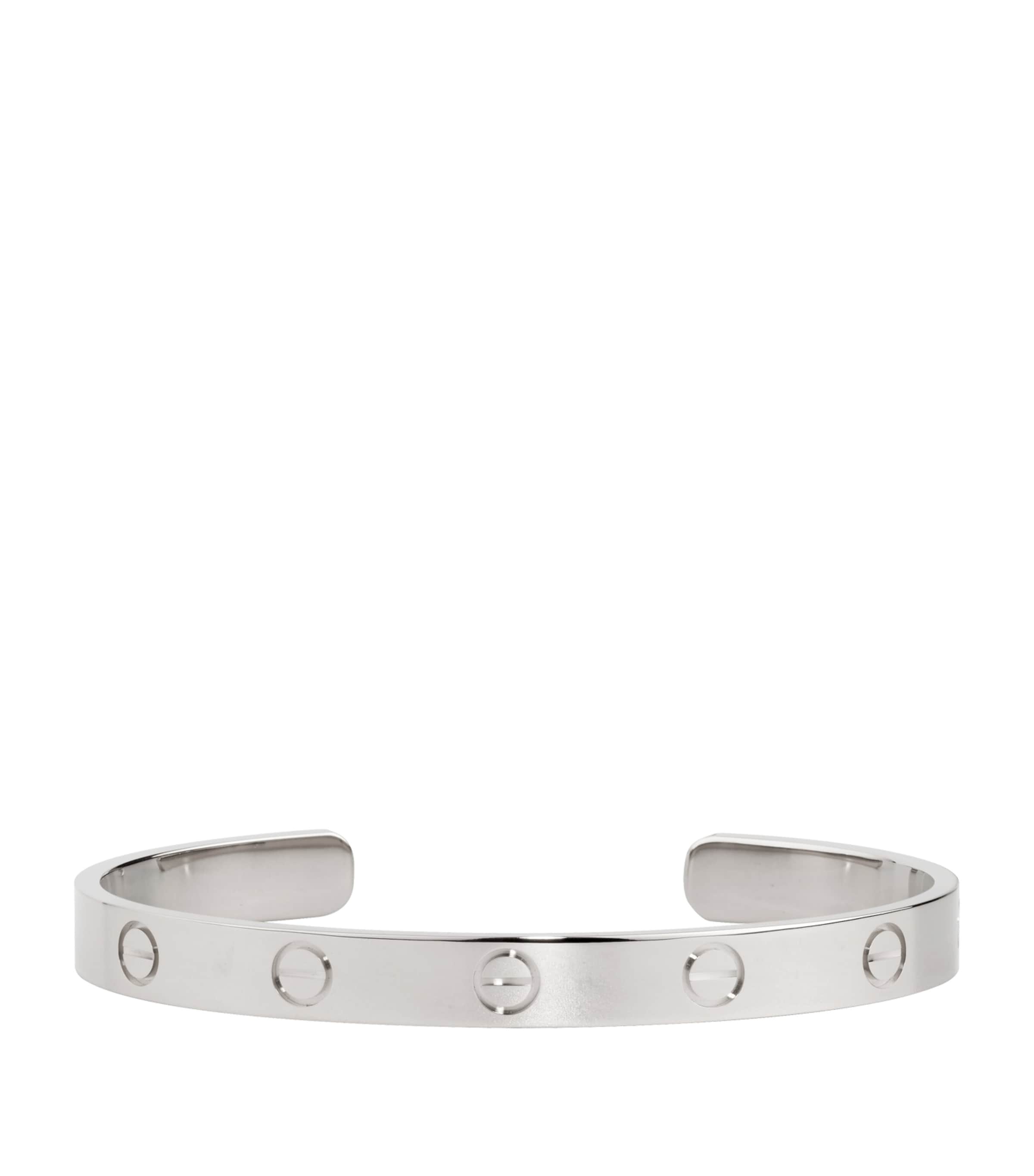 Cartier White Gold LOVE Bracelet White Gold Image 1