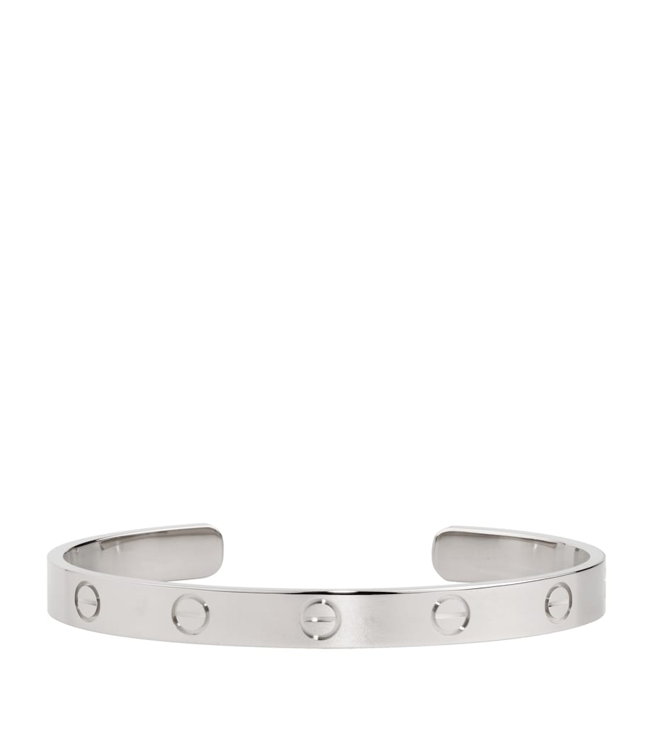 Cartier White Gold LOVE Bracelet White Gold Image 1