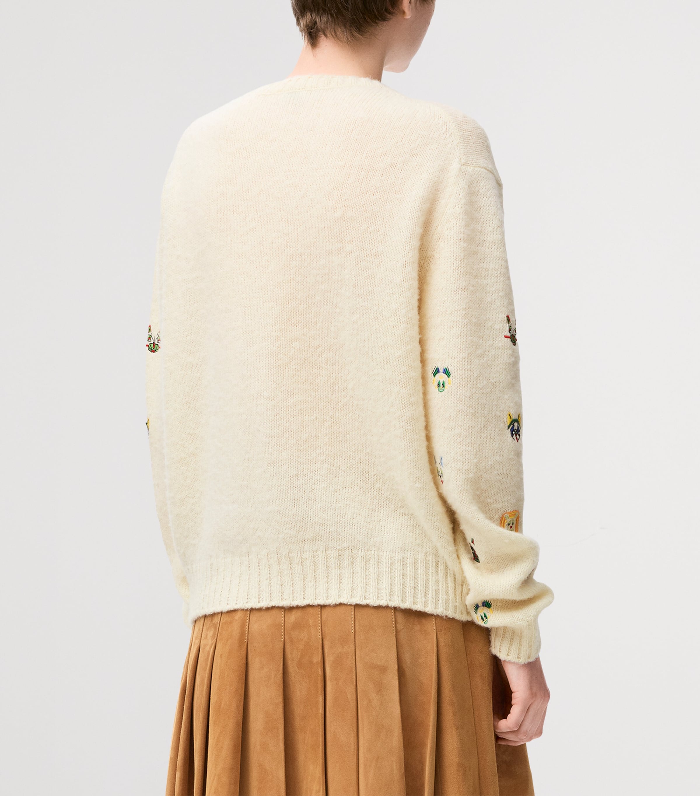 x Louis Wain Futurist Cats Sweater WHITE/MULTICOLOR Image 4