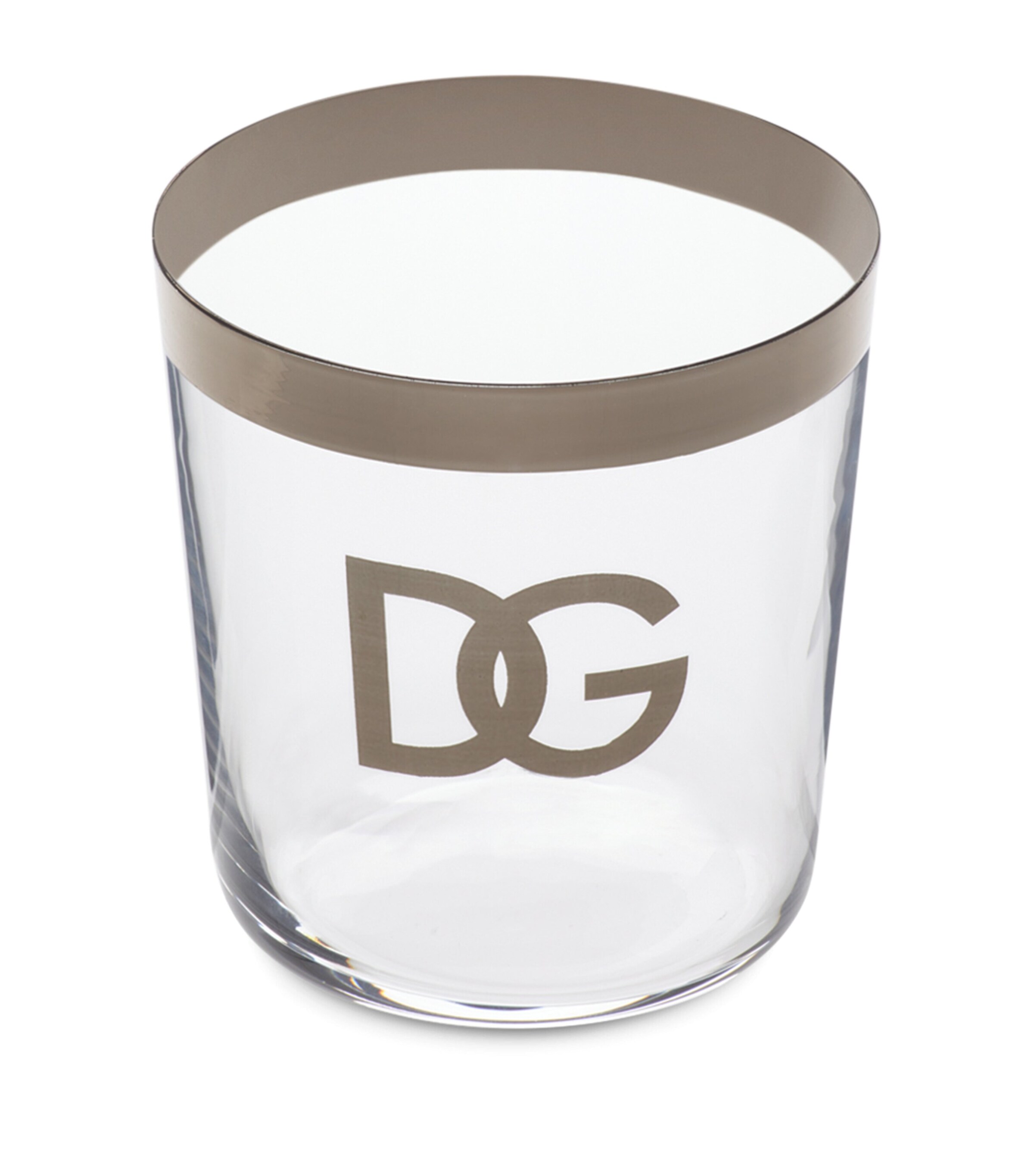 Set of 2 DG Logo Glasses U0055 PLATINO/TRASPA Image 3