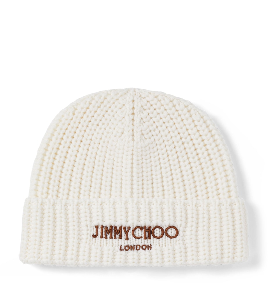 Yuki Virgin Wool Beanie S100 LATTE/KHAKI BRO Image 1