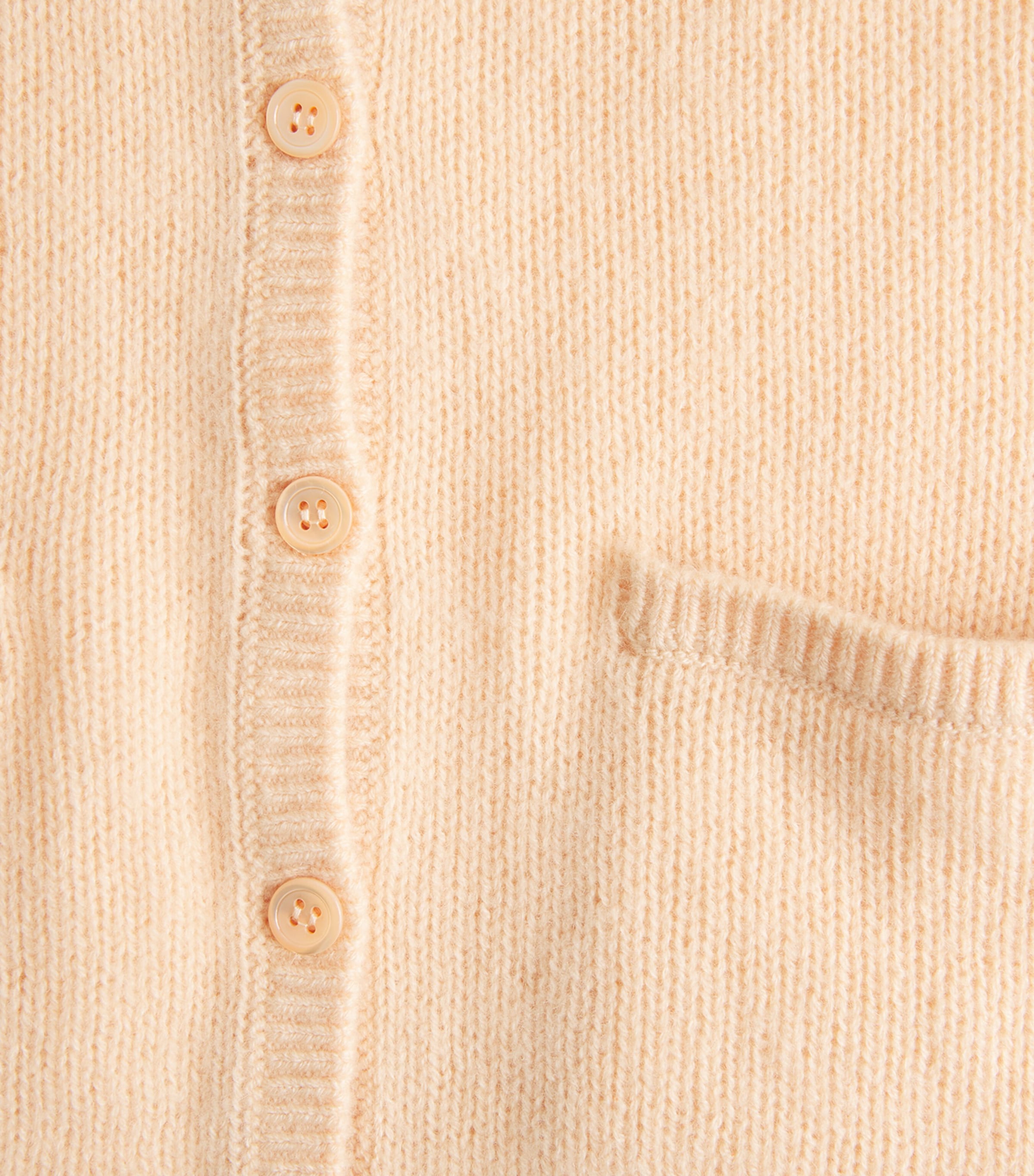 DÔEN Womens Cashmere Thea Cardigan Light Peach Sorbet Image 6