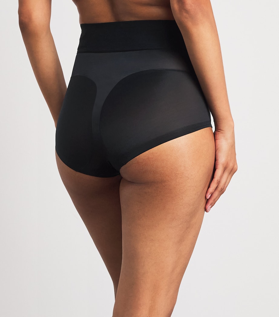 Wolford Womens Sheer Touch Briefs Black Image 3