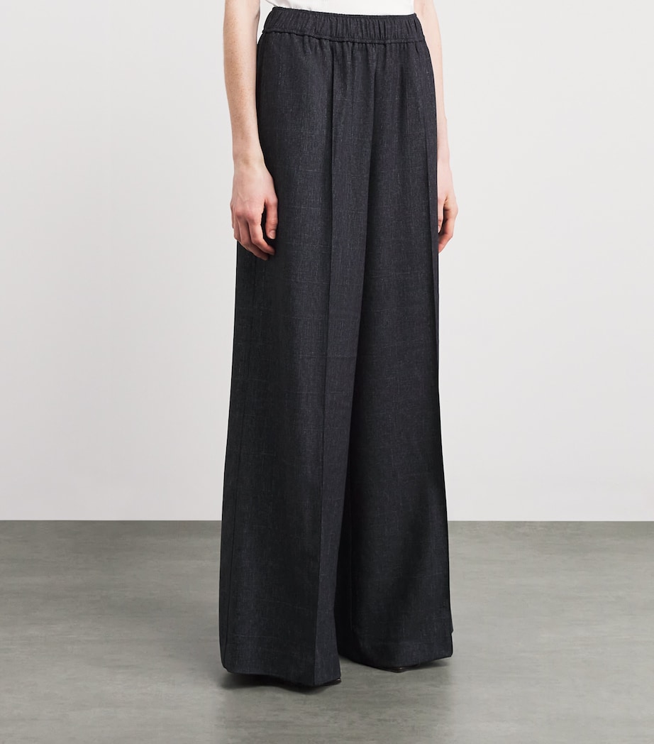 Antony Wide-Leg Trousers D60 DENIM NAVY Image 3