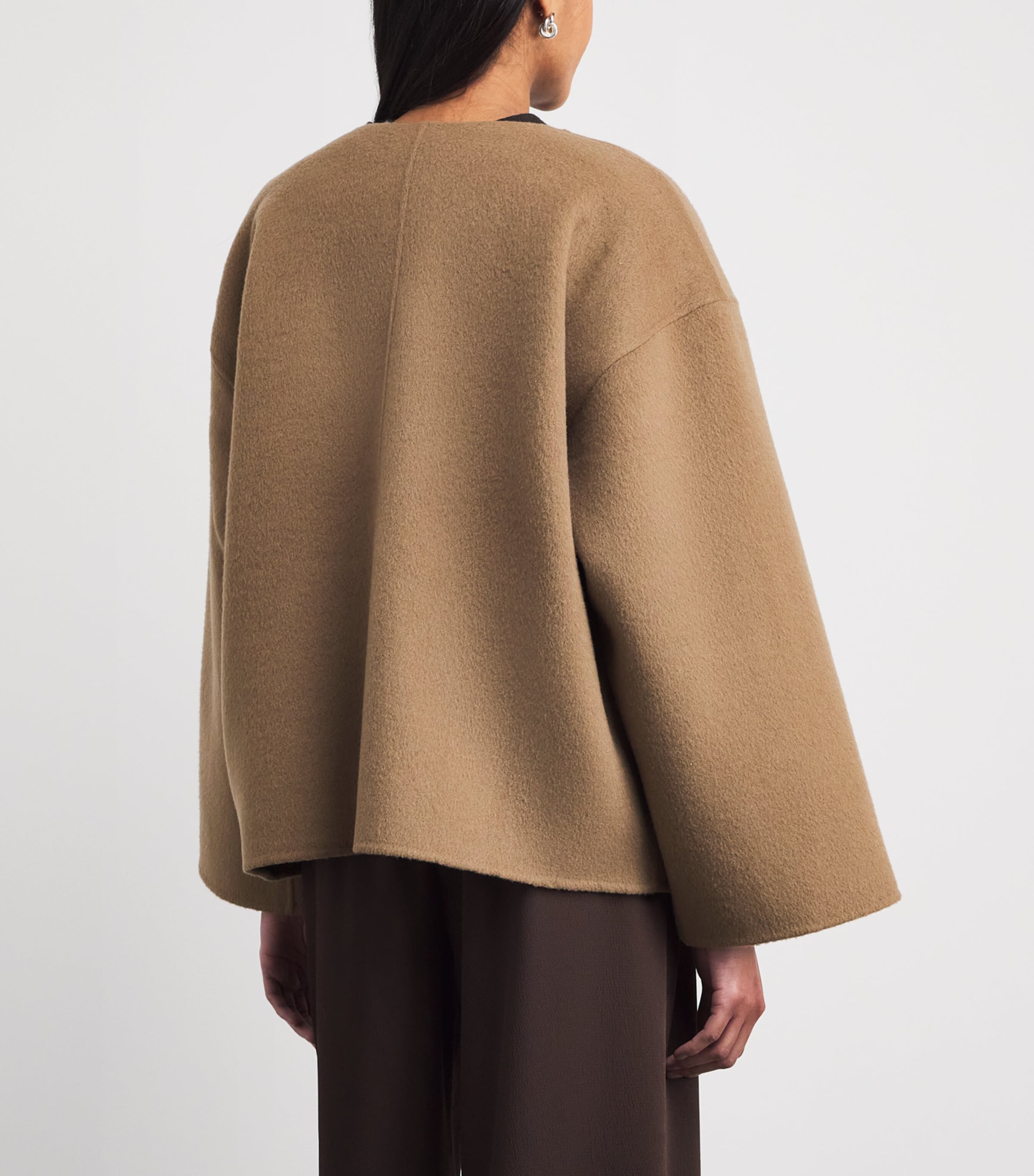Wool Alba Coat TAN Image 5