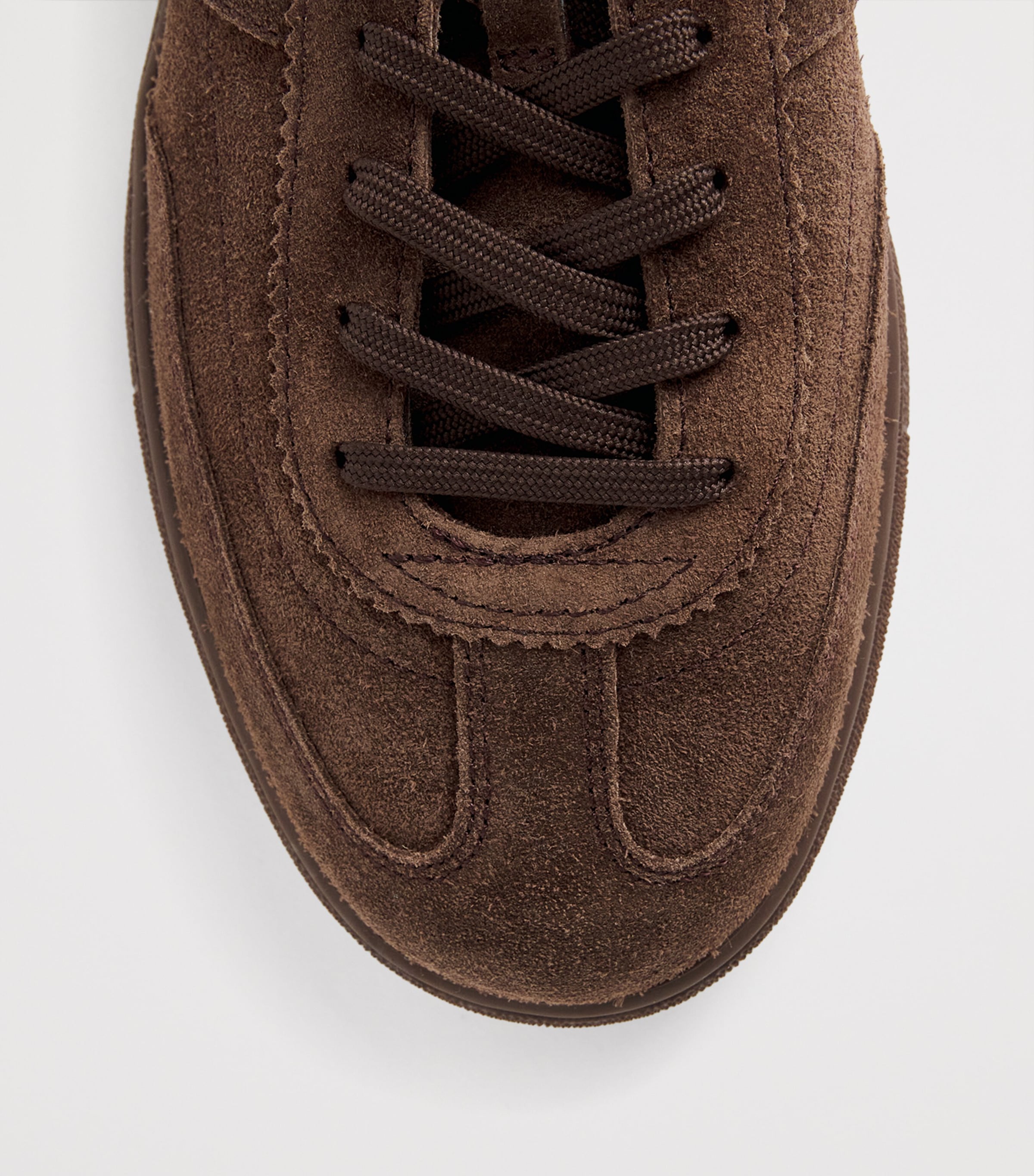 Polo Ralph Lauren Suede Bedford Sneakers Choclate Brn/drk Brn Image 6