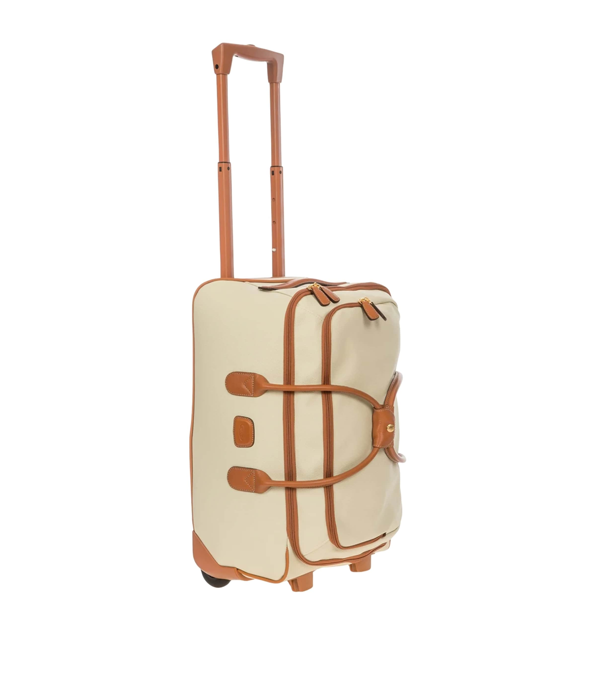 Shop Bric's Soft Firenze Cabin Duffel Suitcase In White