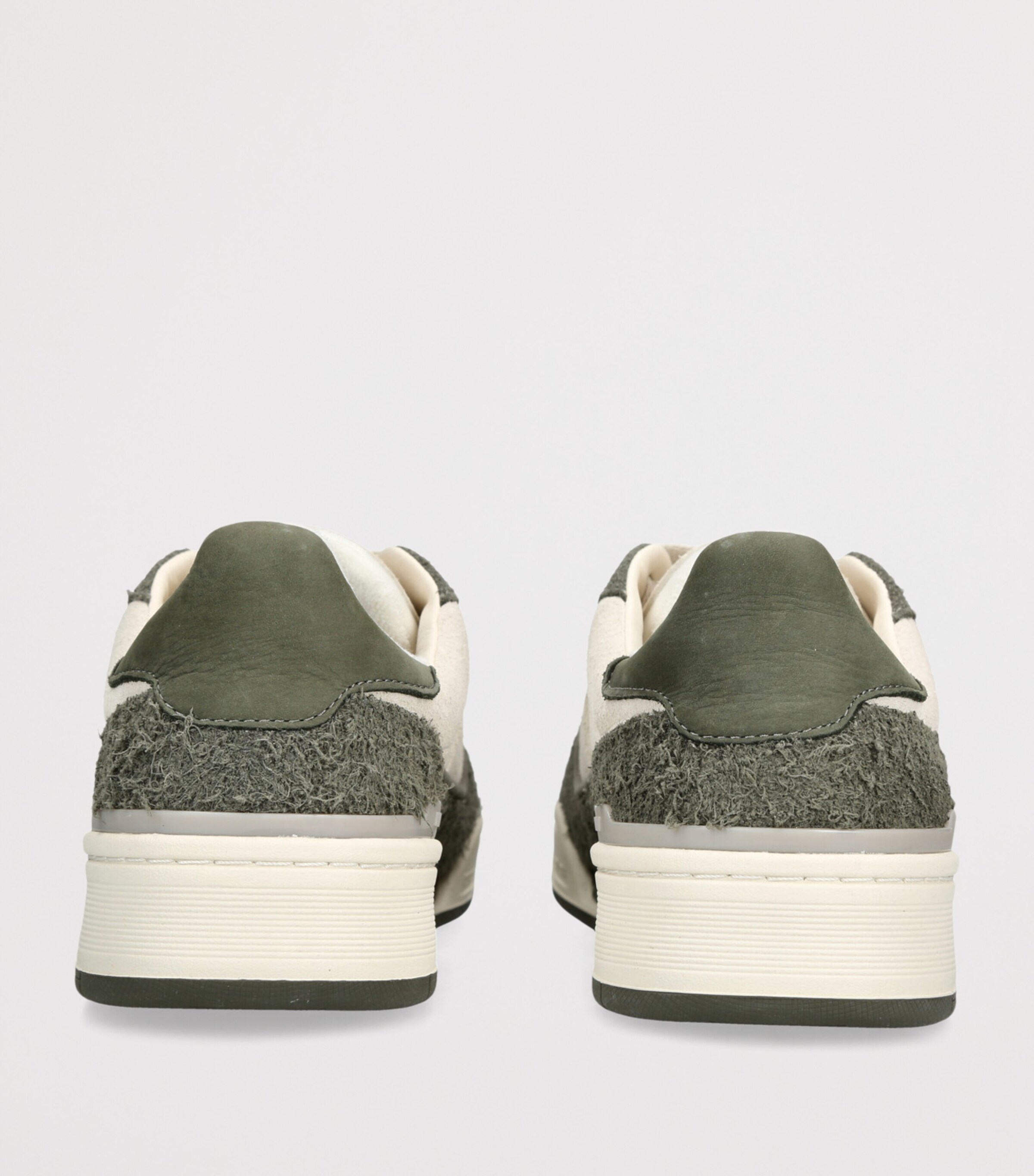 Axel Arigato Suede Clay Low-Top Sneakers Green Comb Image 2