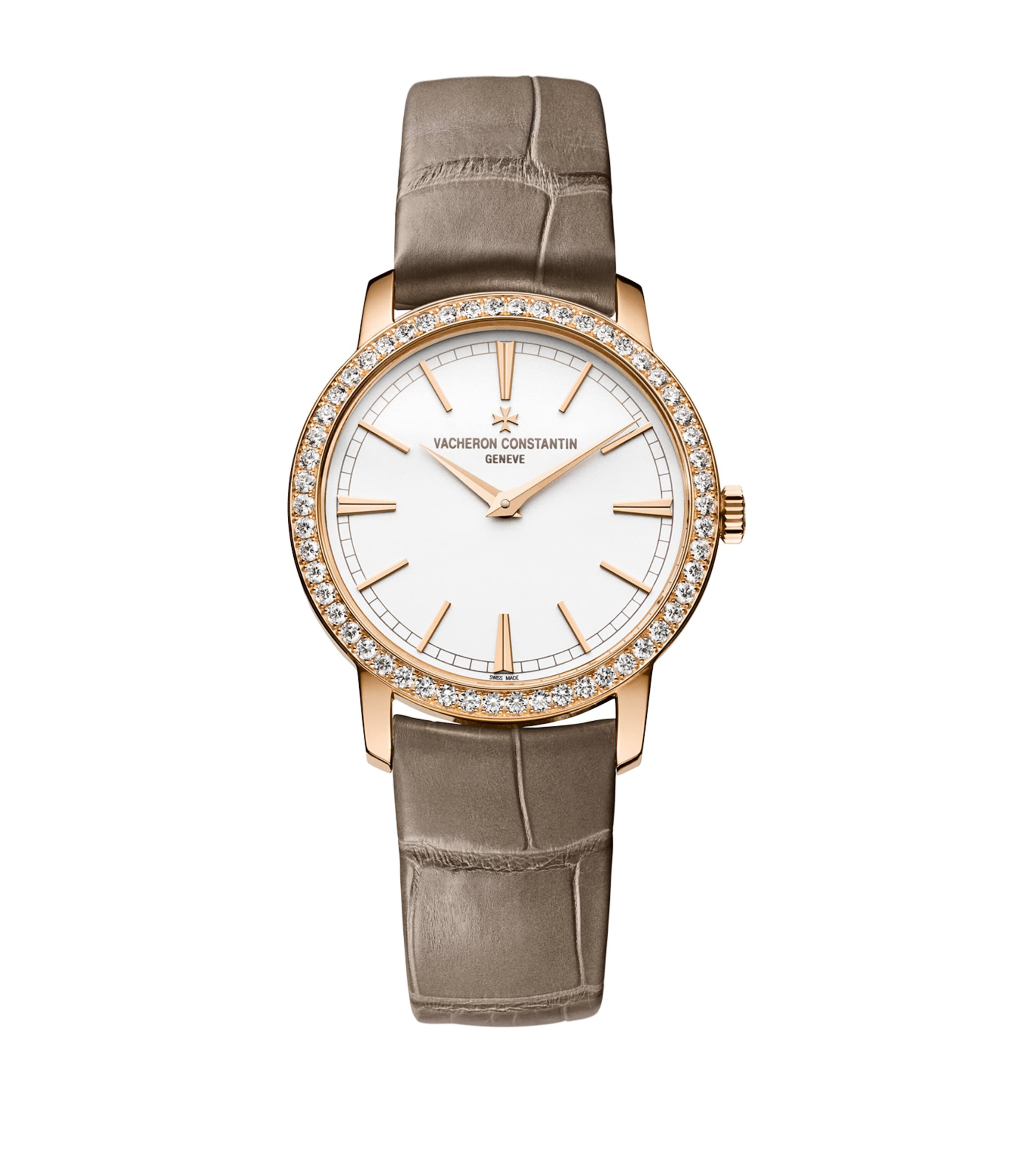 Rose Gold and Diamond Traditionnelle Watch 33mm