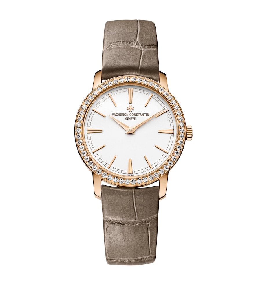 Rose Gold and Diamond Traditionnelle Watch 33mm PINK GOLD Image 1