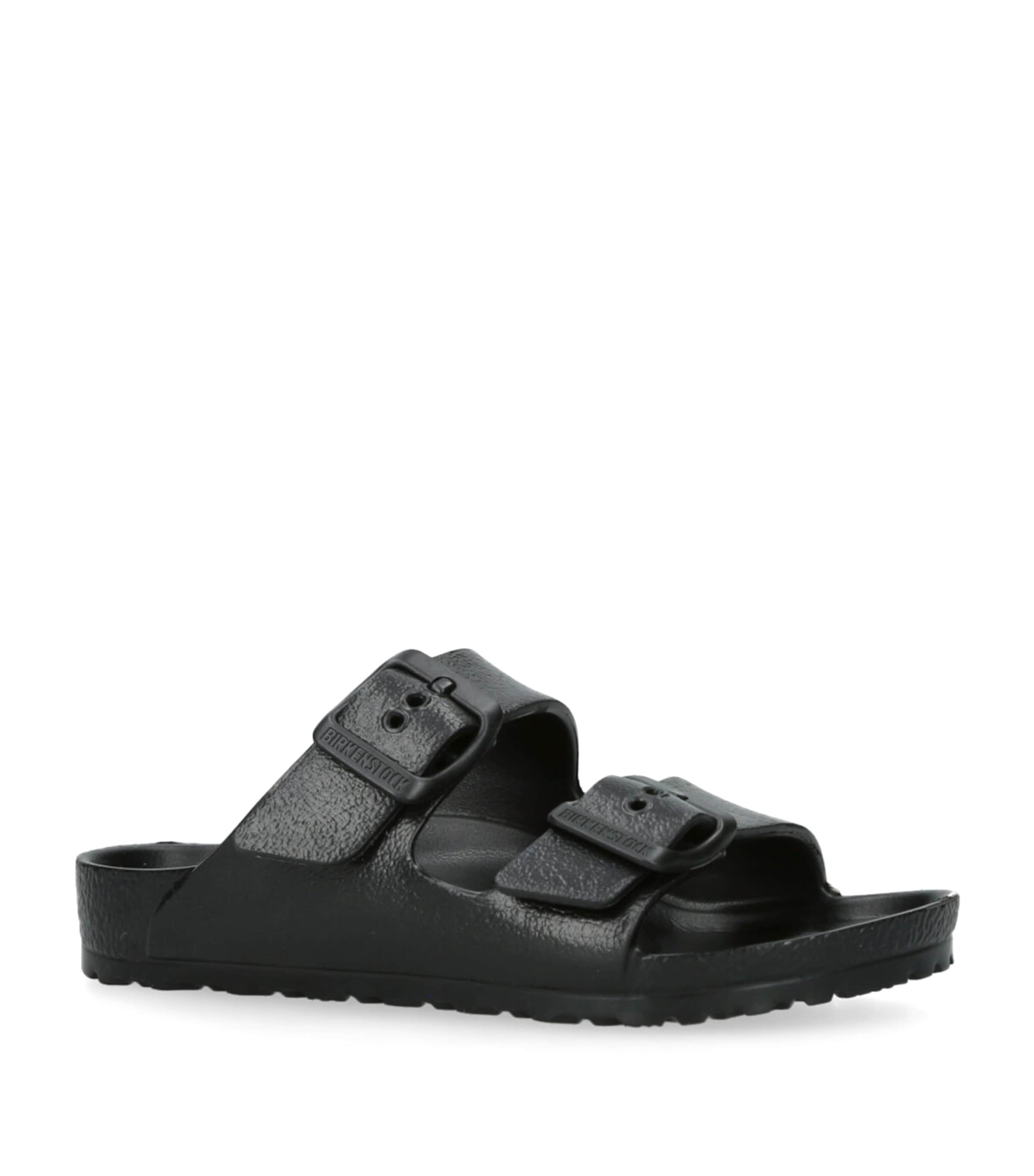 Birkenstock Leather Arizona EVA Sandals Black Image 3