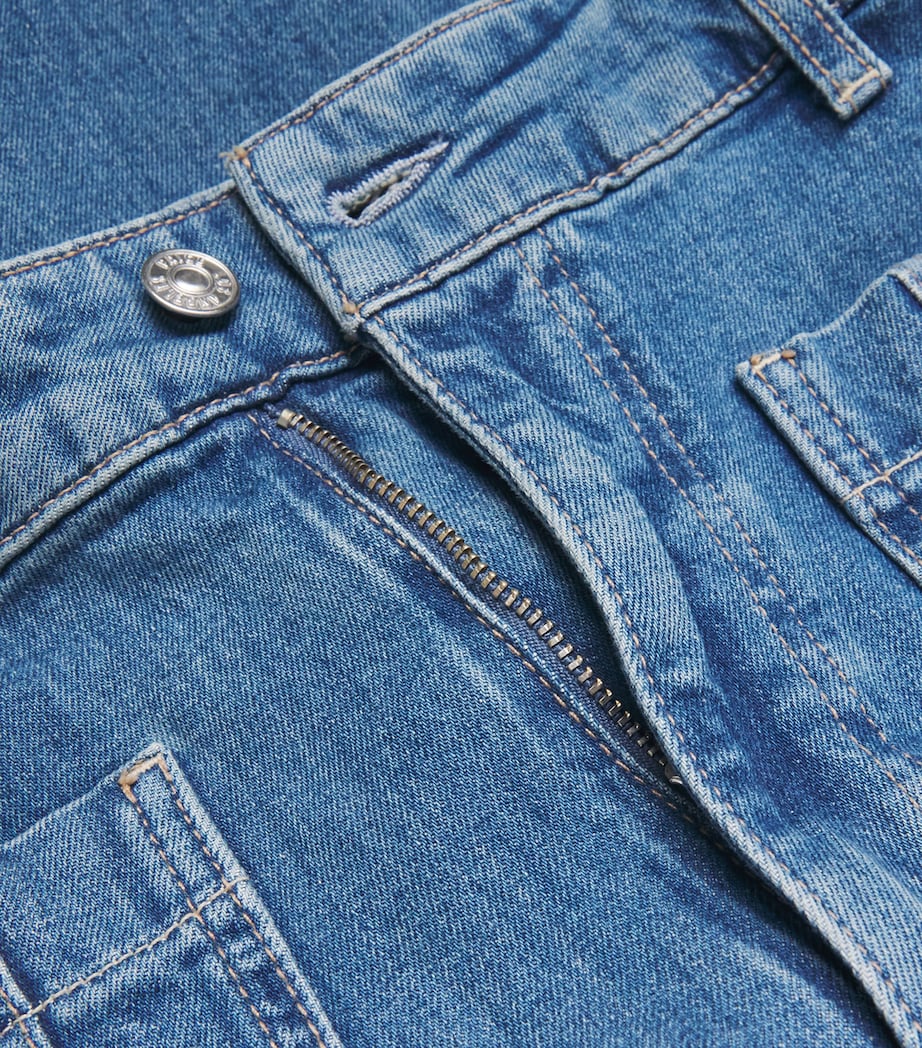 Anessa High-Rise Wide-Leg Jeans PALEY Image 5