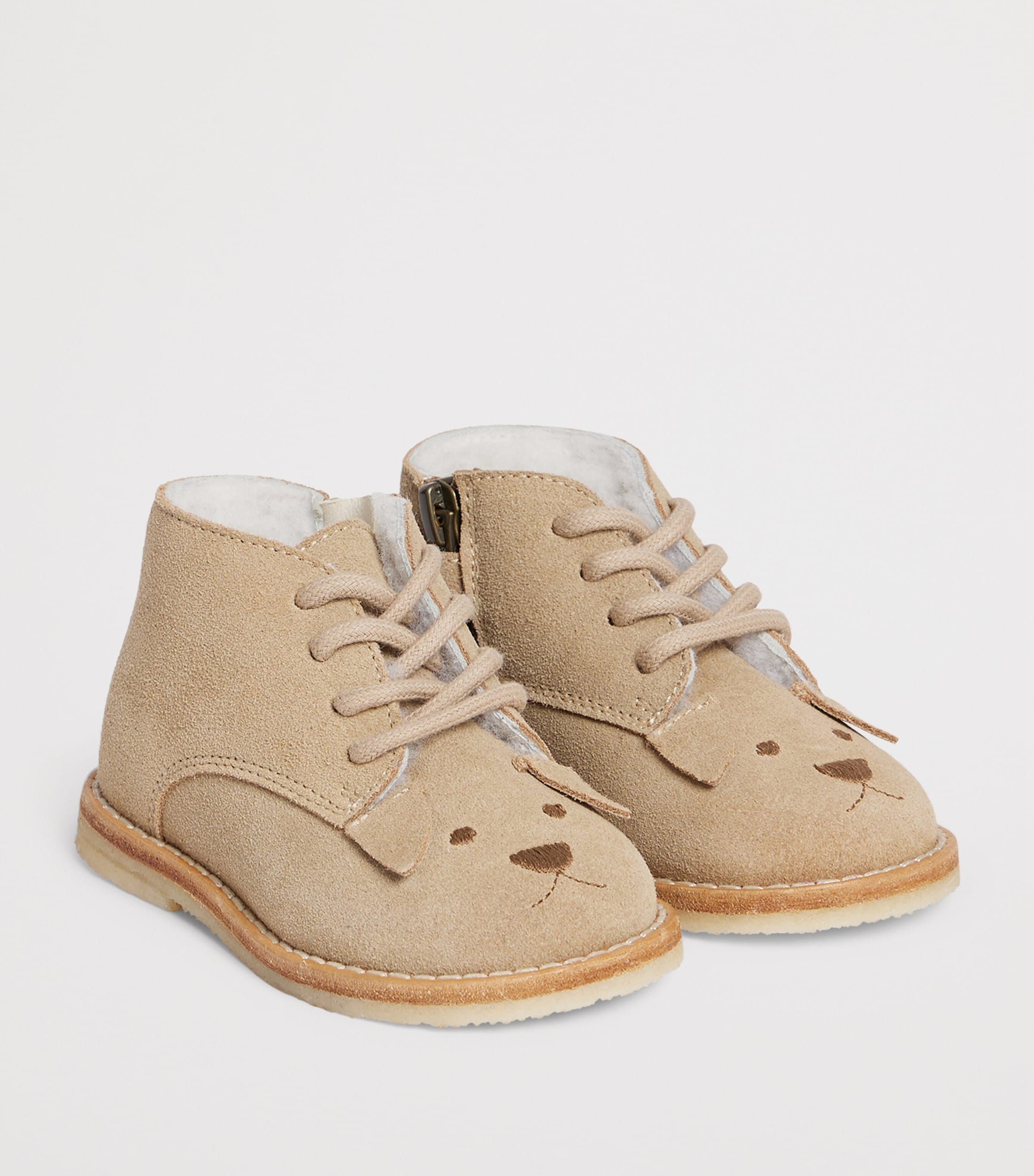 Suede Derby Shoes MASTIC Image 2