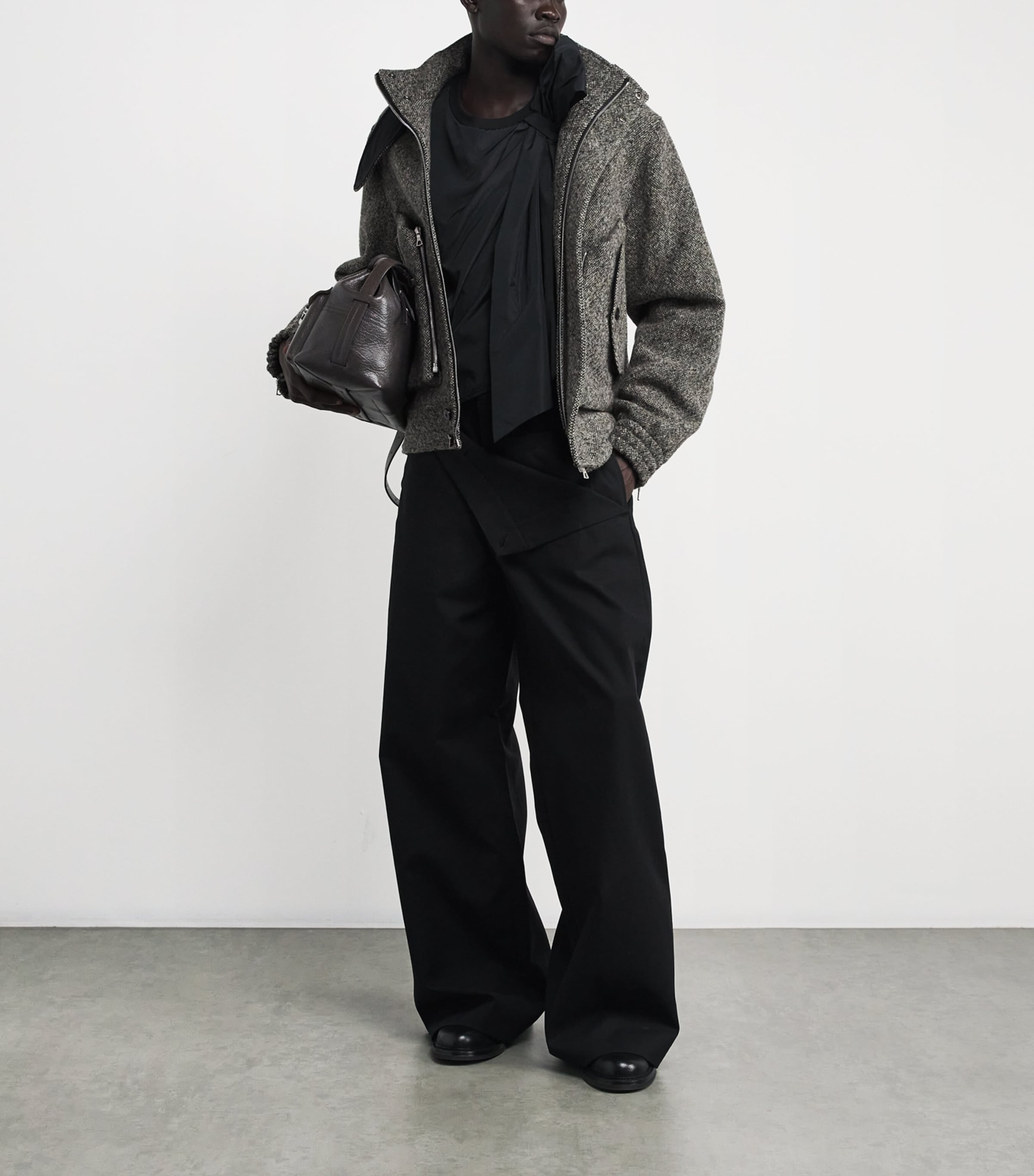 Wool Field Jacket GREY Image 2