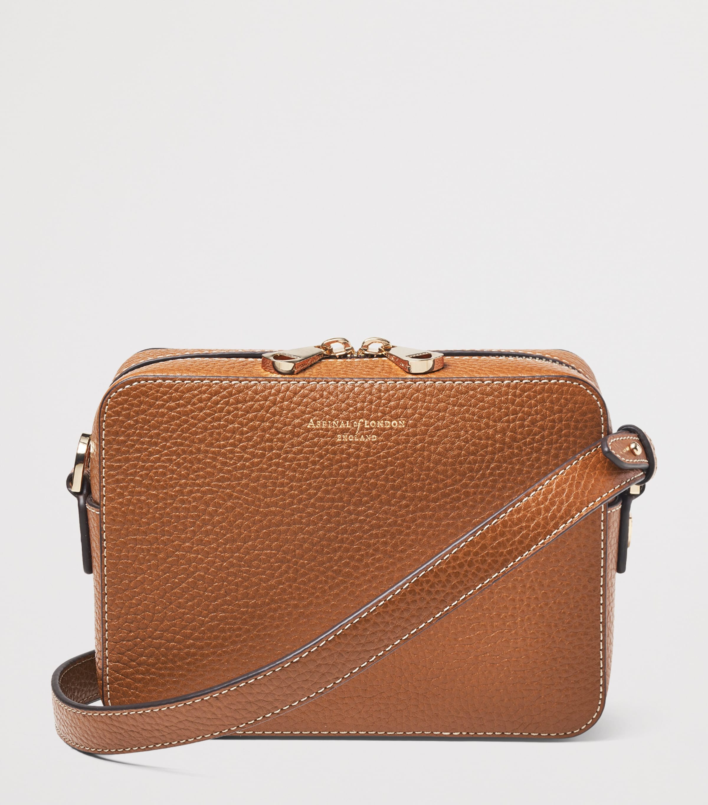 Leather Camera Bag TAN Image 2