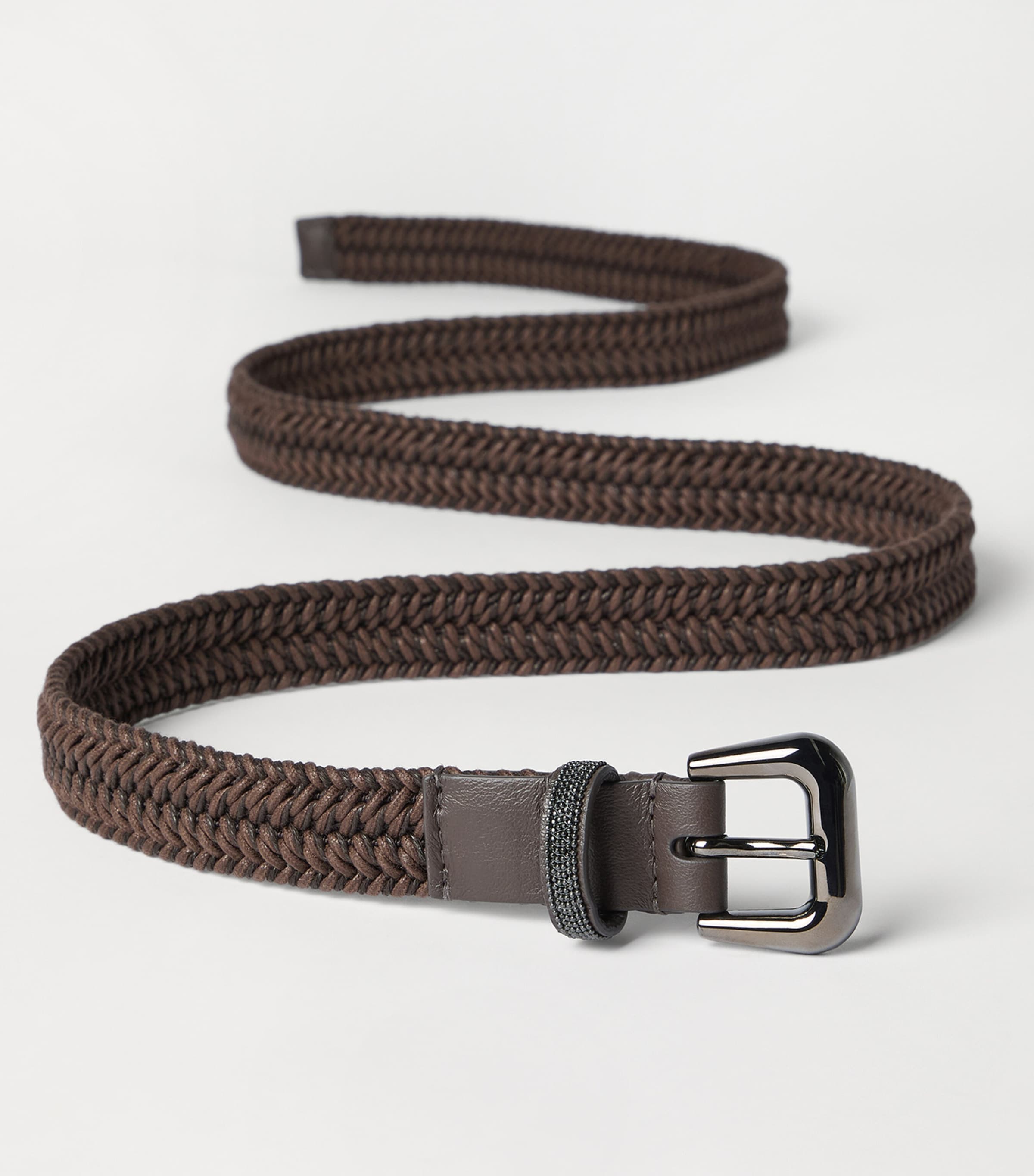 Brunello Cucinelli Braided Monili-Detail Belt Cmatm Image 2