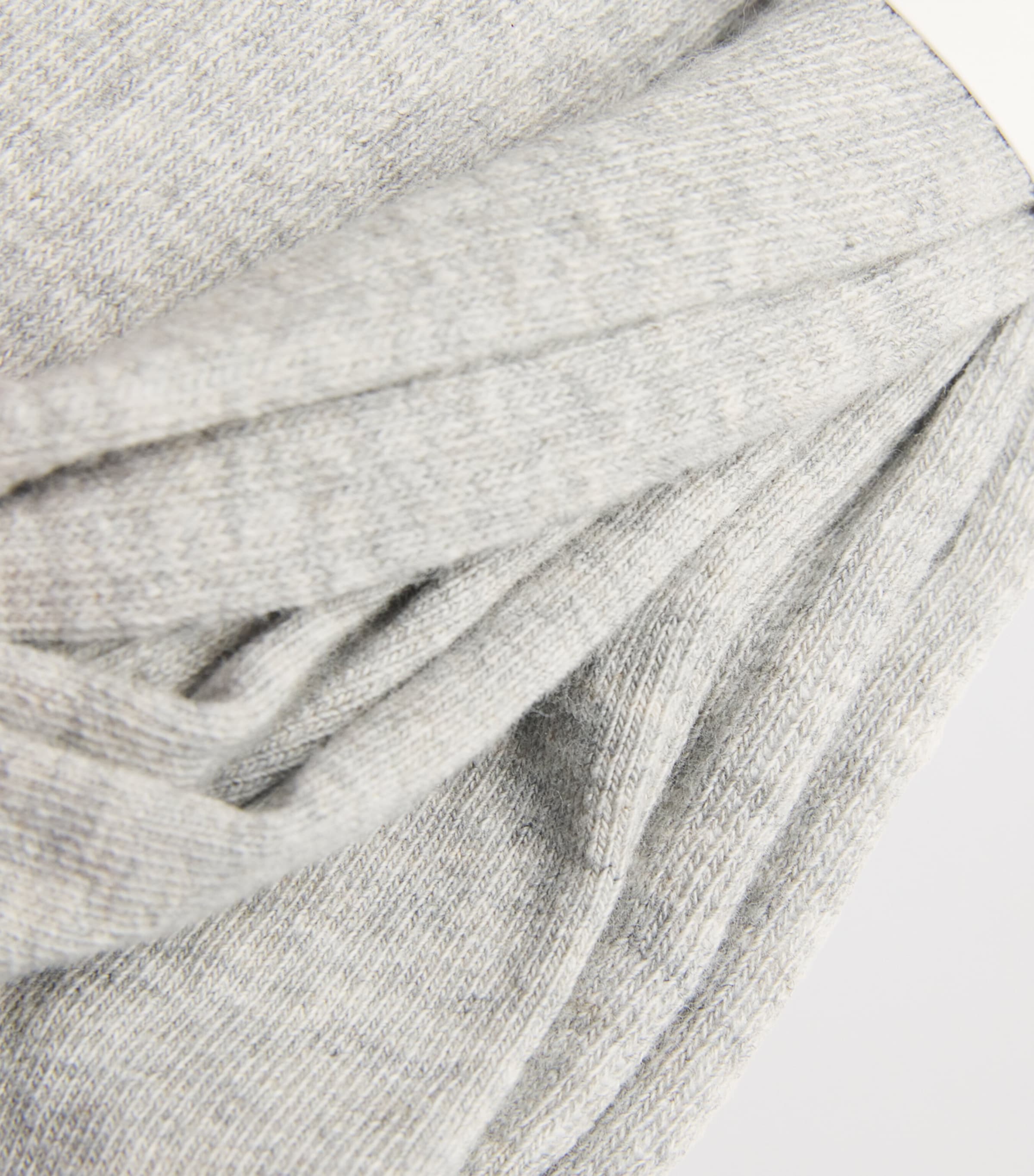 Ribbed Socks (Pack of 2) 003 LIGHT GREY MELNG Image 2