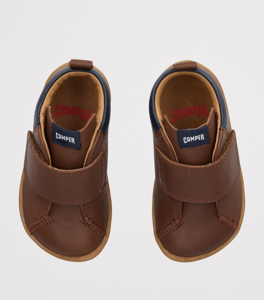 Camper Leather Peu Ankle Boots Brown/oth Image 3