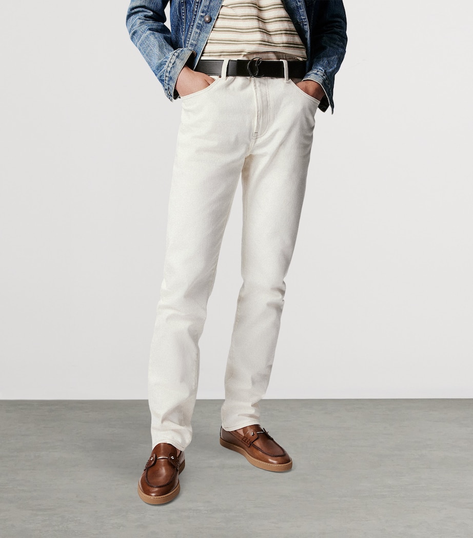 Chambeliboat Leather Boat Shoes BWI3 Image 2