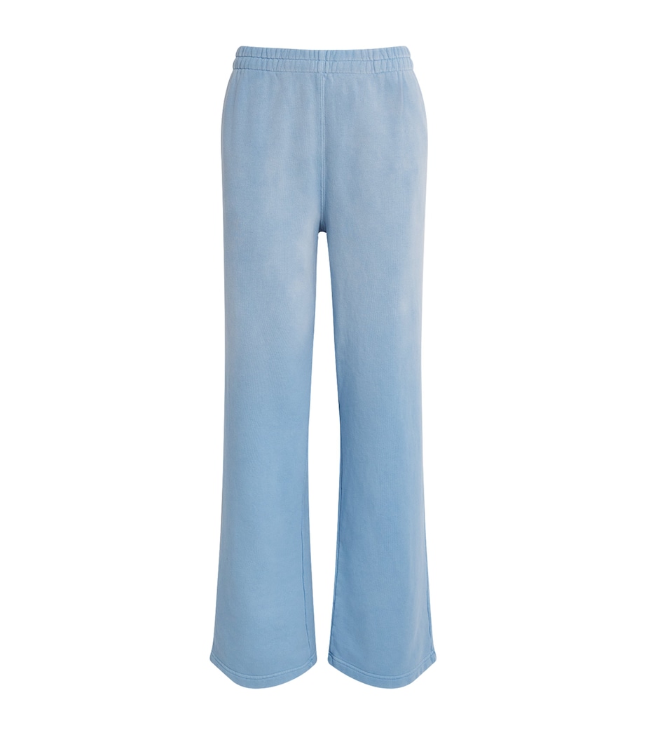 French Terry Low-Rise Sweatpants BLUE BELL Image 1