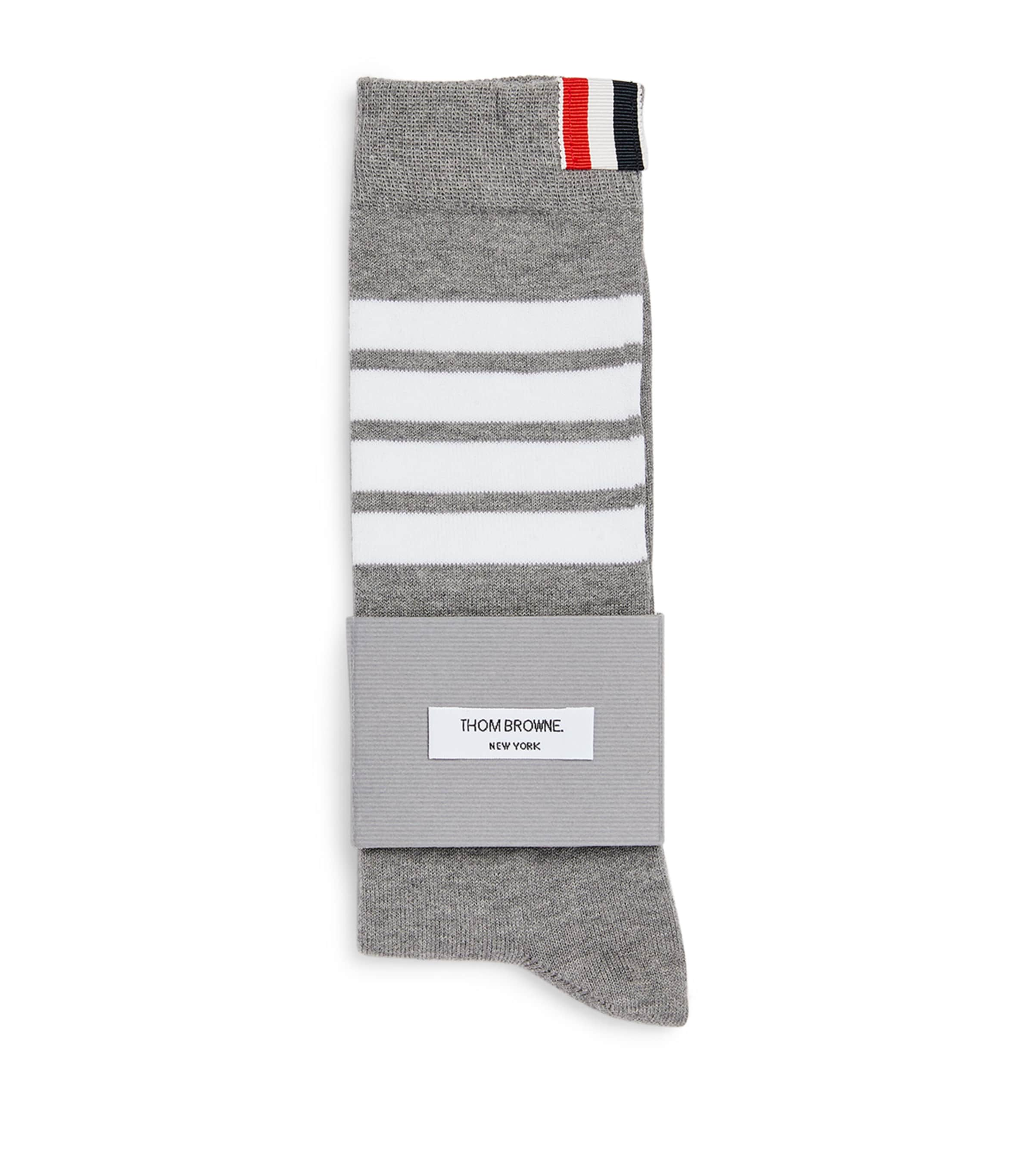 THOM BROWNE 4-BAR KNEE-HIGH SOCKS 