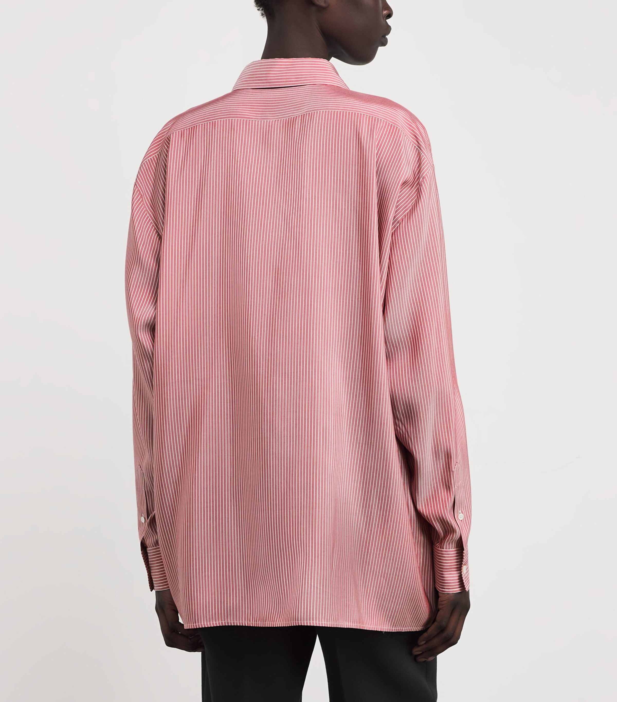 The Row Multi Tansy Silk Stripe Shirt | Harrods FR THE ROW SILK L 