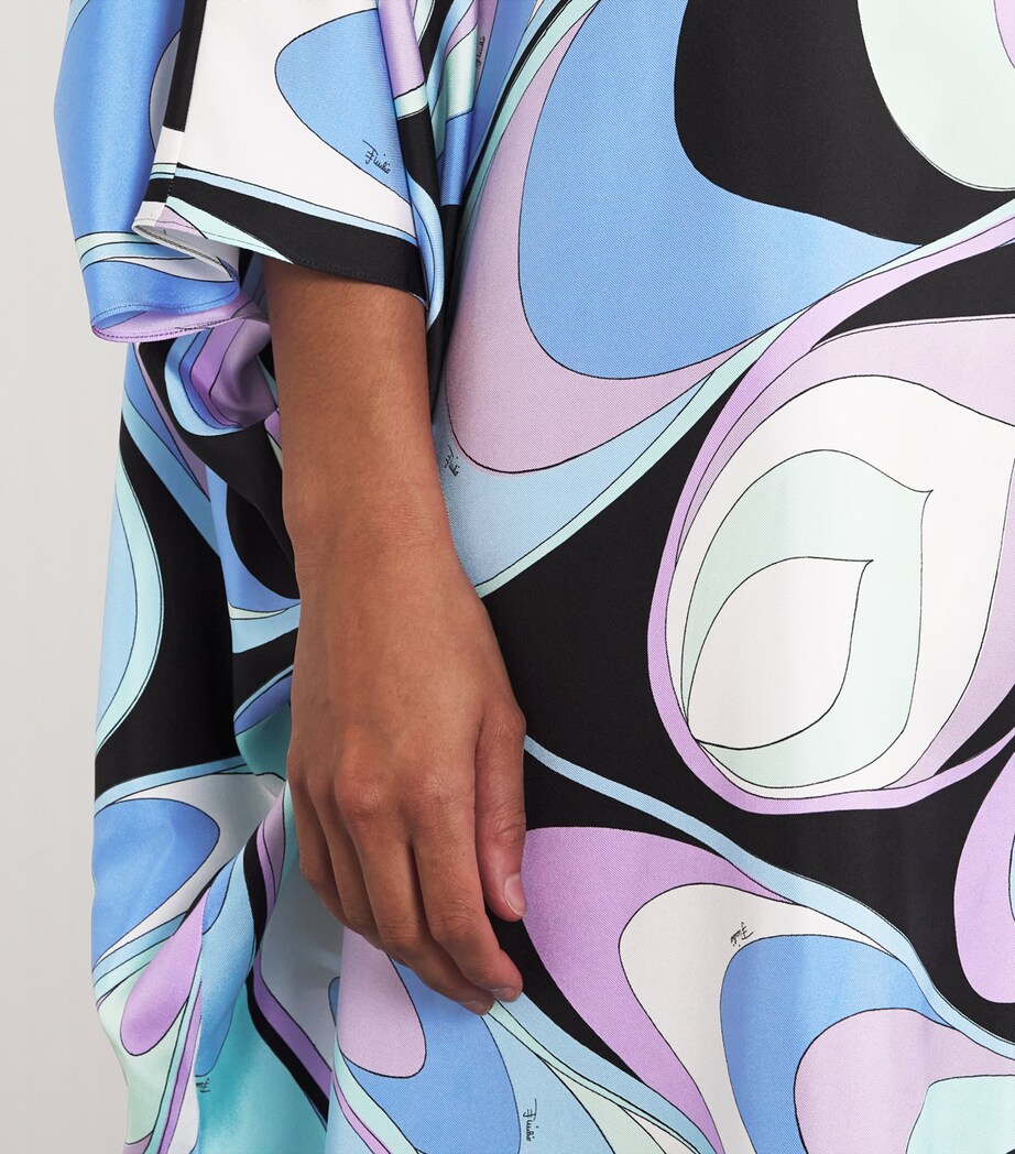 Silk Crystal-Embellished Kaftan CELESTE Image 6