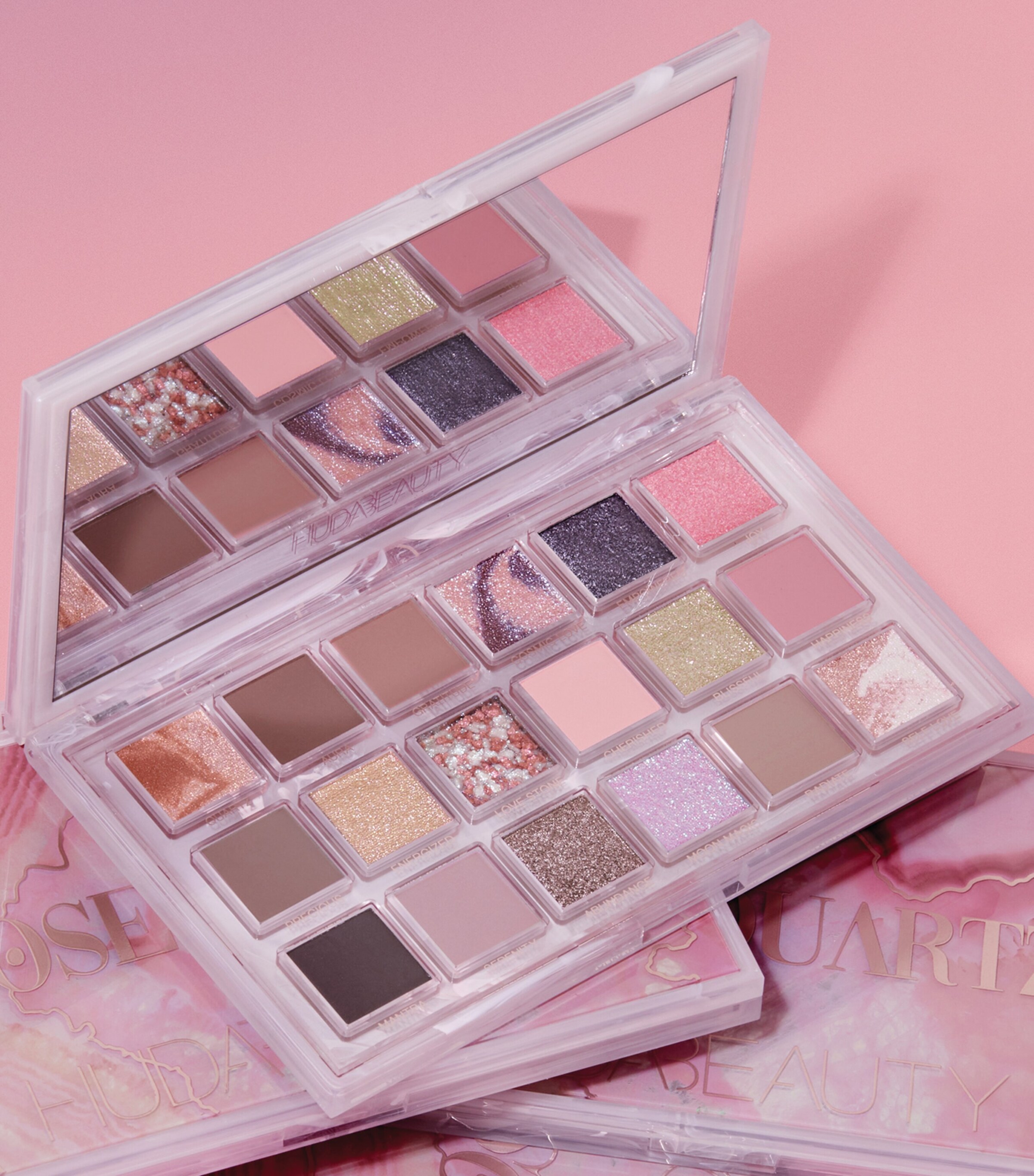 Huda Beauty Rose Quartz Eyeshadow Palette Rose Quartz Image 5