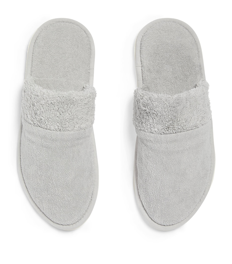 Abyss & Habidecor Egyptian Cotton Christine Slippers Platinum Image 1