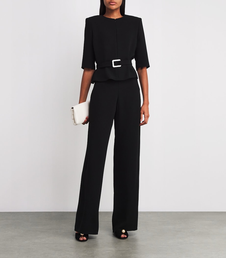 Georgette Lola Top BLA Image 2