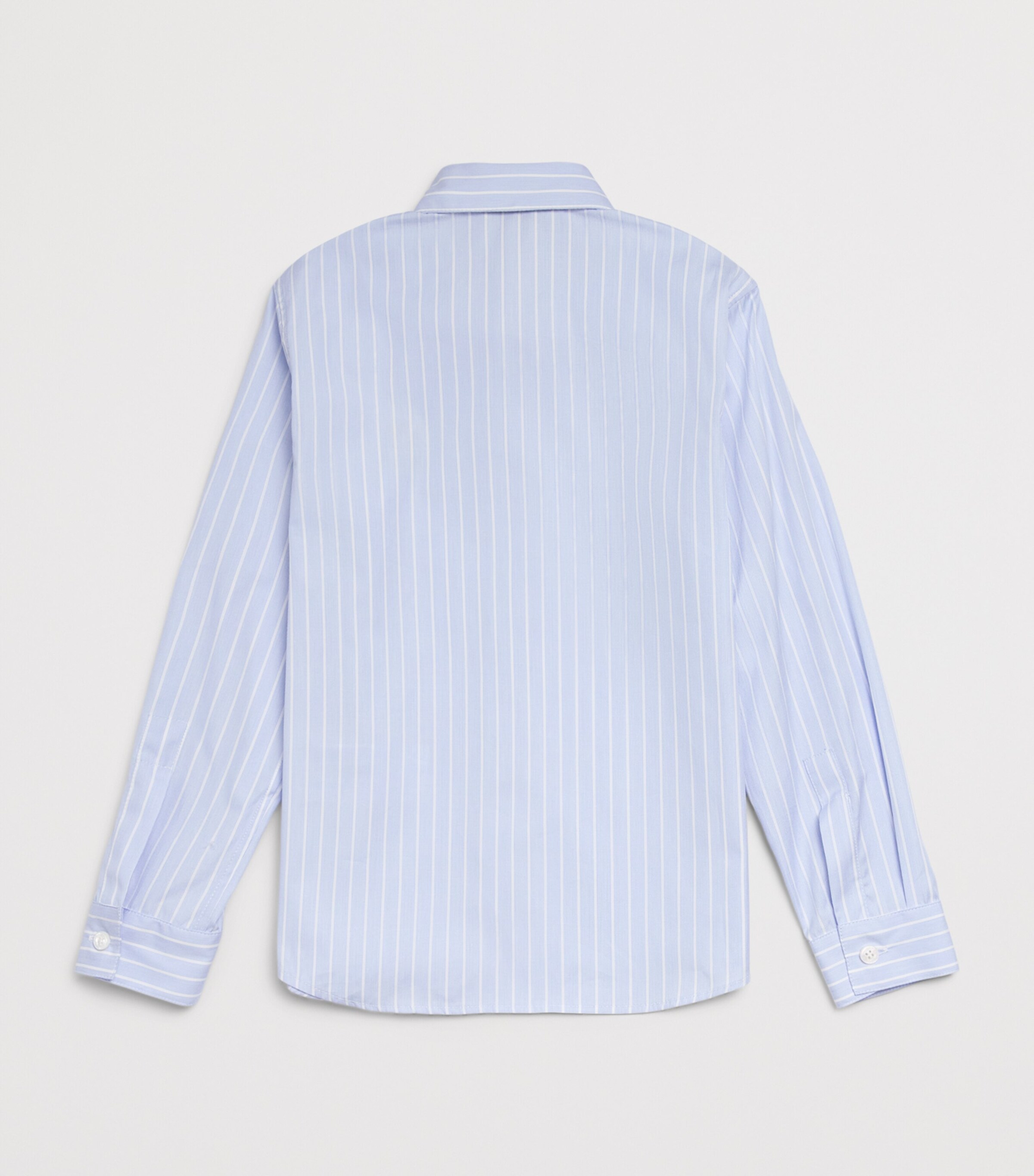Versace Kids Cotton Stripe Medusa Shirt (4-14 Years) Image 2