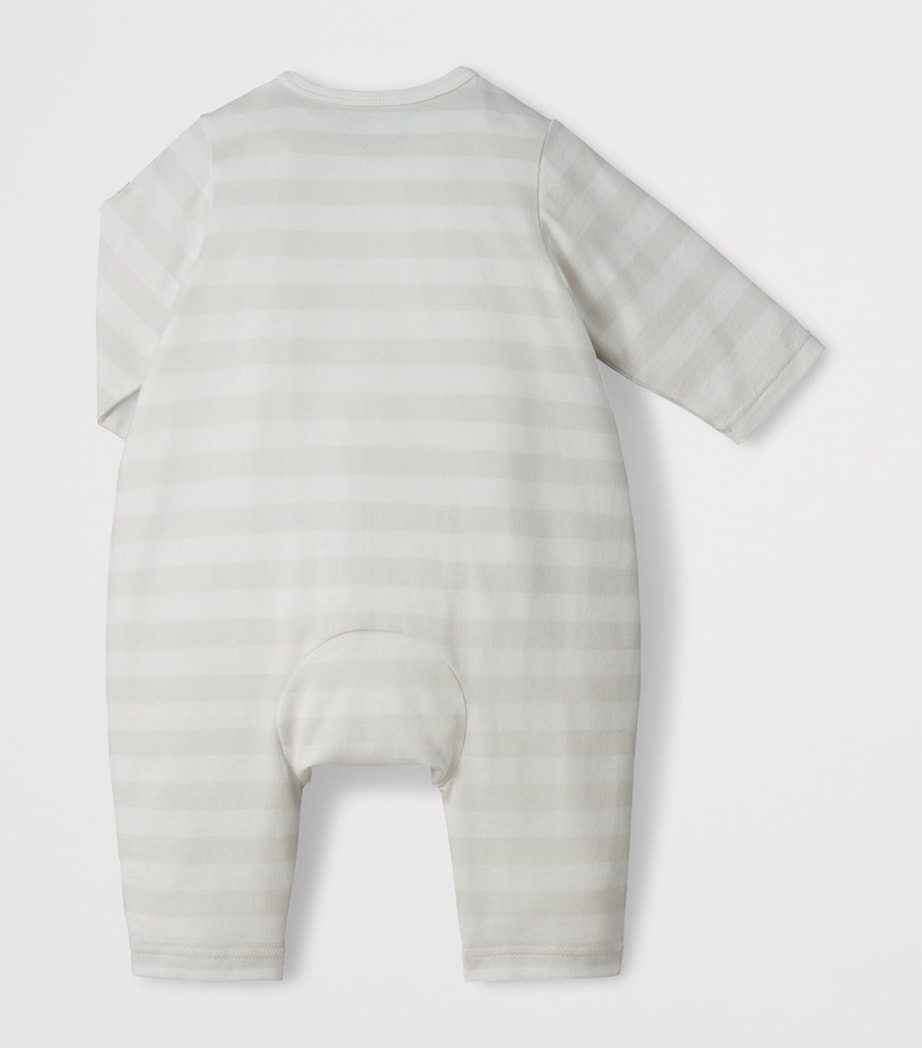 Miki House Cotton Stripe Playsuit (One Size) Image 3