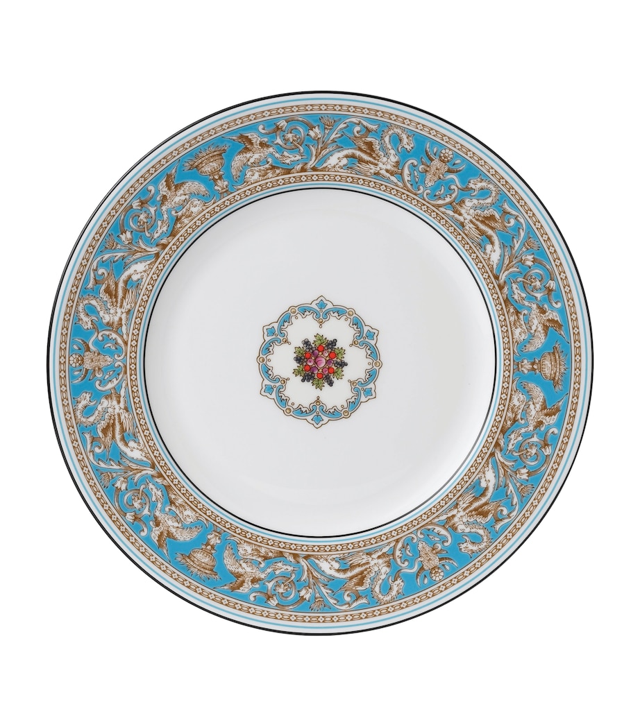Florentine Turquoise Plate (27cm) BLUE Image 1