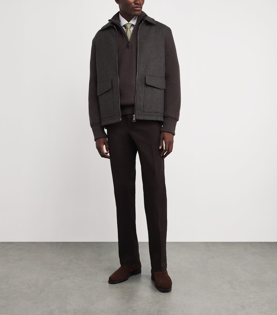 Merino Wool Wigmore Jacket PEPPERCORN Image 2